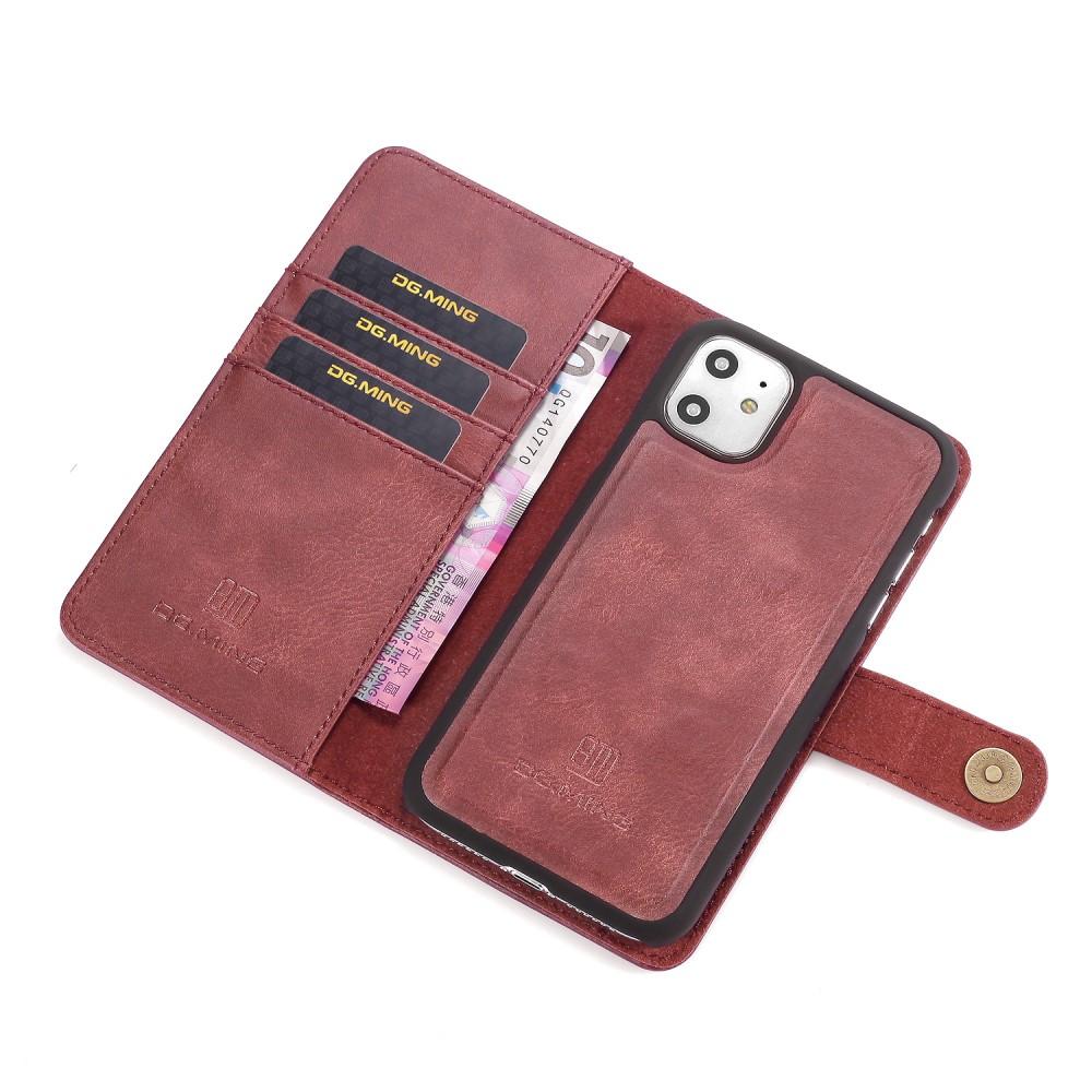 iPhone 11 Magnet Wallet Red