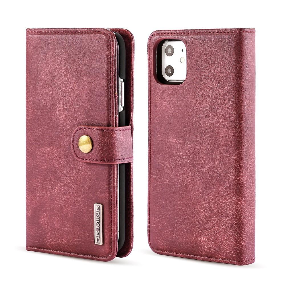 iPhone 11 Magnet Wallet Red