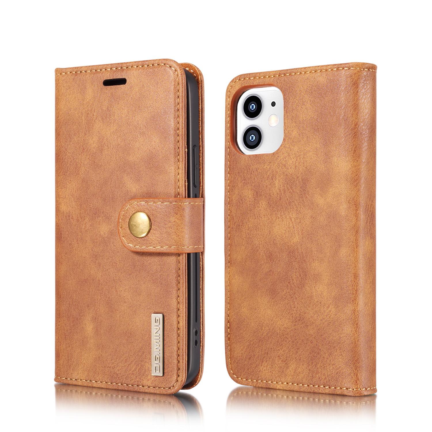 iPhone 12 Mini Magnet Wallet Cognac