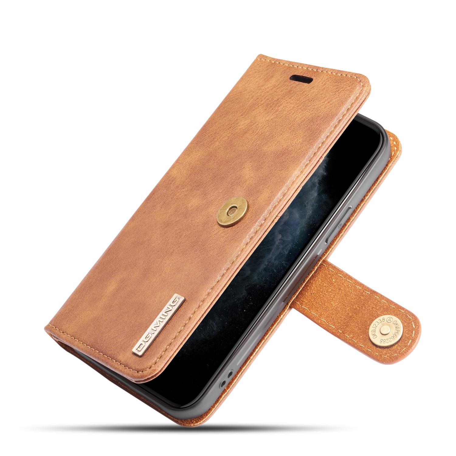 iPhone 12/12 Pro Magnet Wallet Cognac