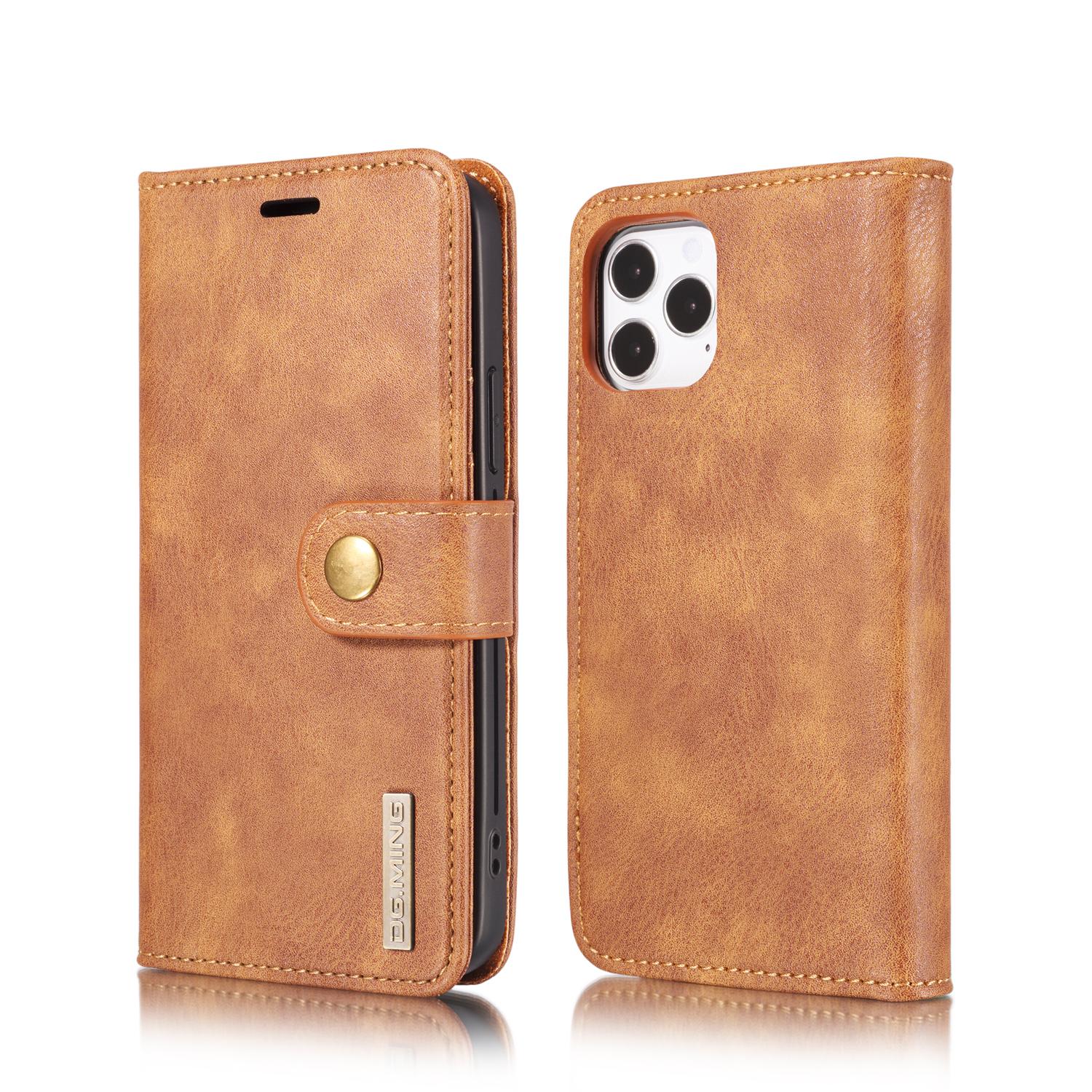 iPhone 12/12 Pro Magnet Wallet Cognac