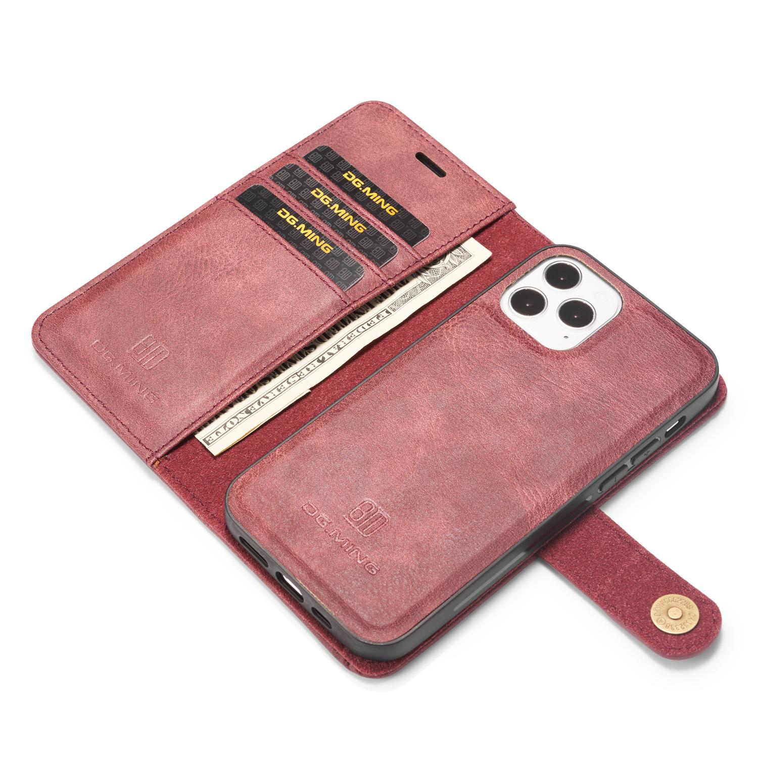 iPhone 12/12 Pro Magnet Wallet Red
