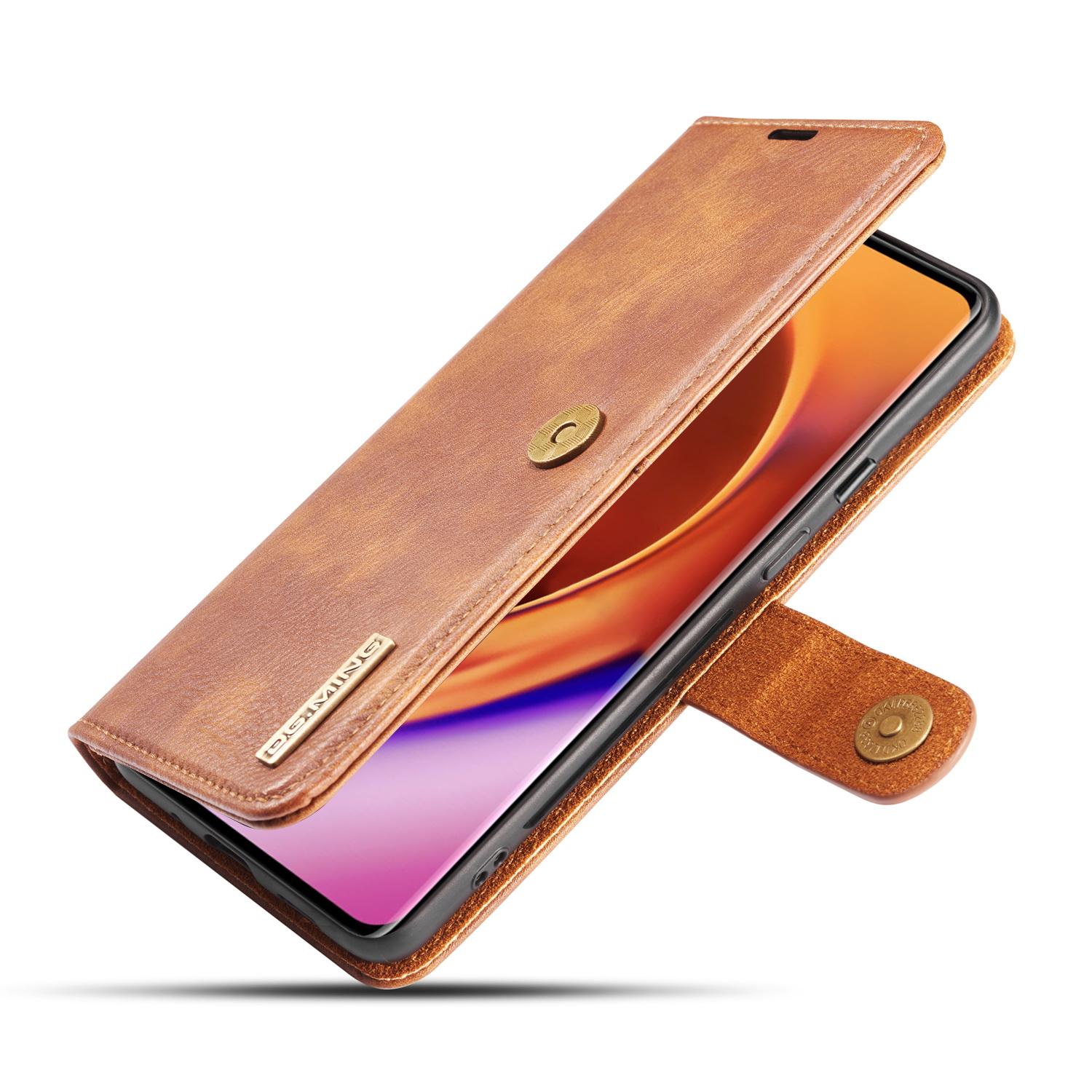 OnePlus 8 Pro Magnet Wallet Cognac