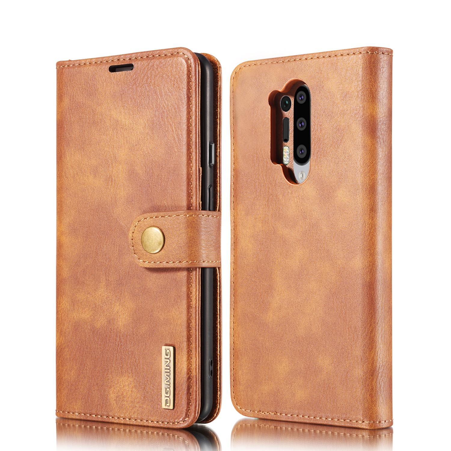 OnePlus 8 Pro Magnet Wallet Cognac