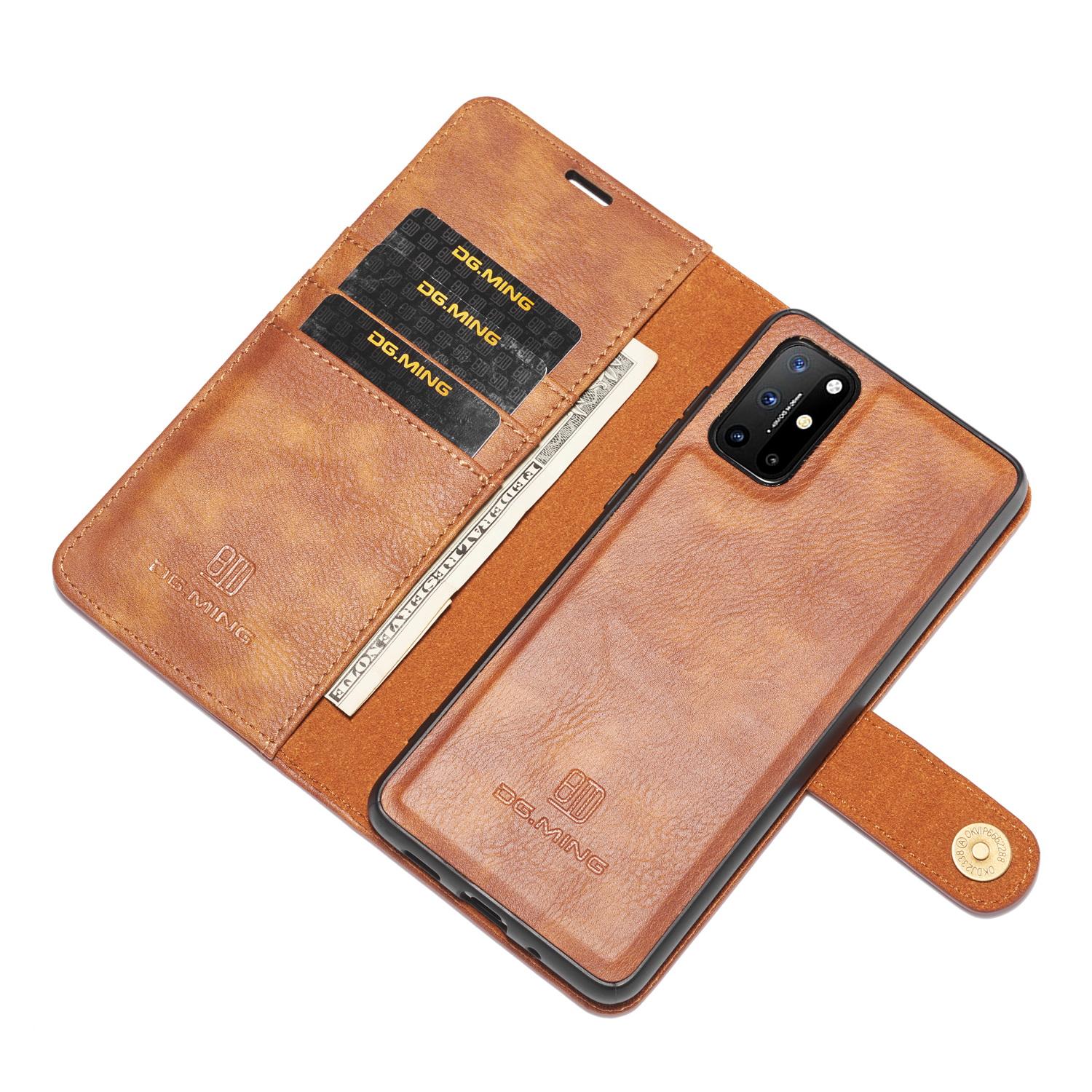 OnePlus 8T Magnet Wallet Cognac