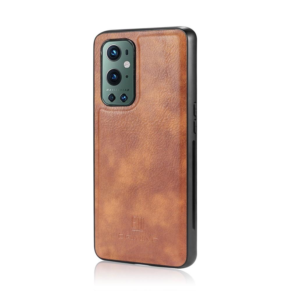 OnePlus 9 Pro Magnet Wallet Cognac