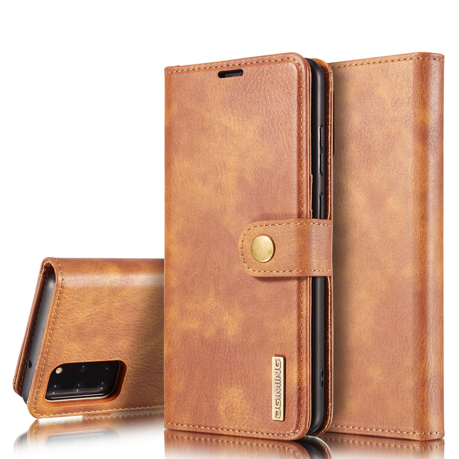 Samsung Galaxy S20 Plus Magnet Wallet Cognac