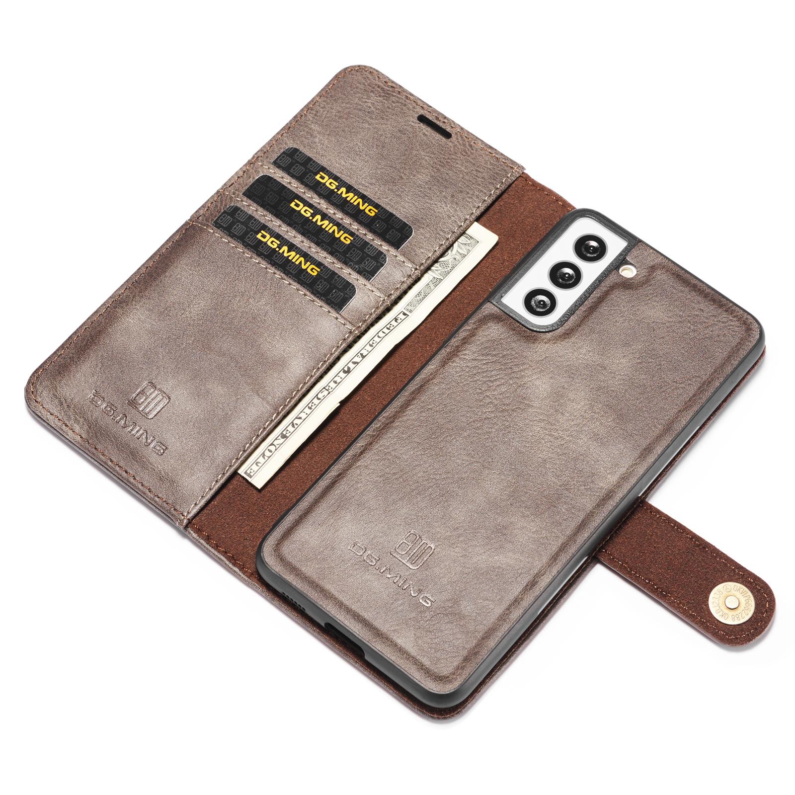 Samsung Galaxy S21 Magnet Wallet Brown