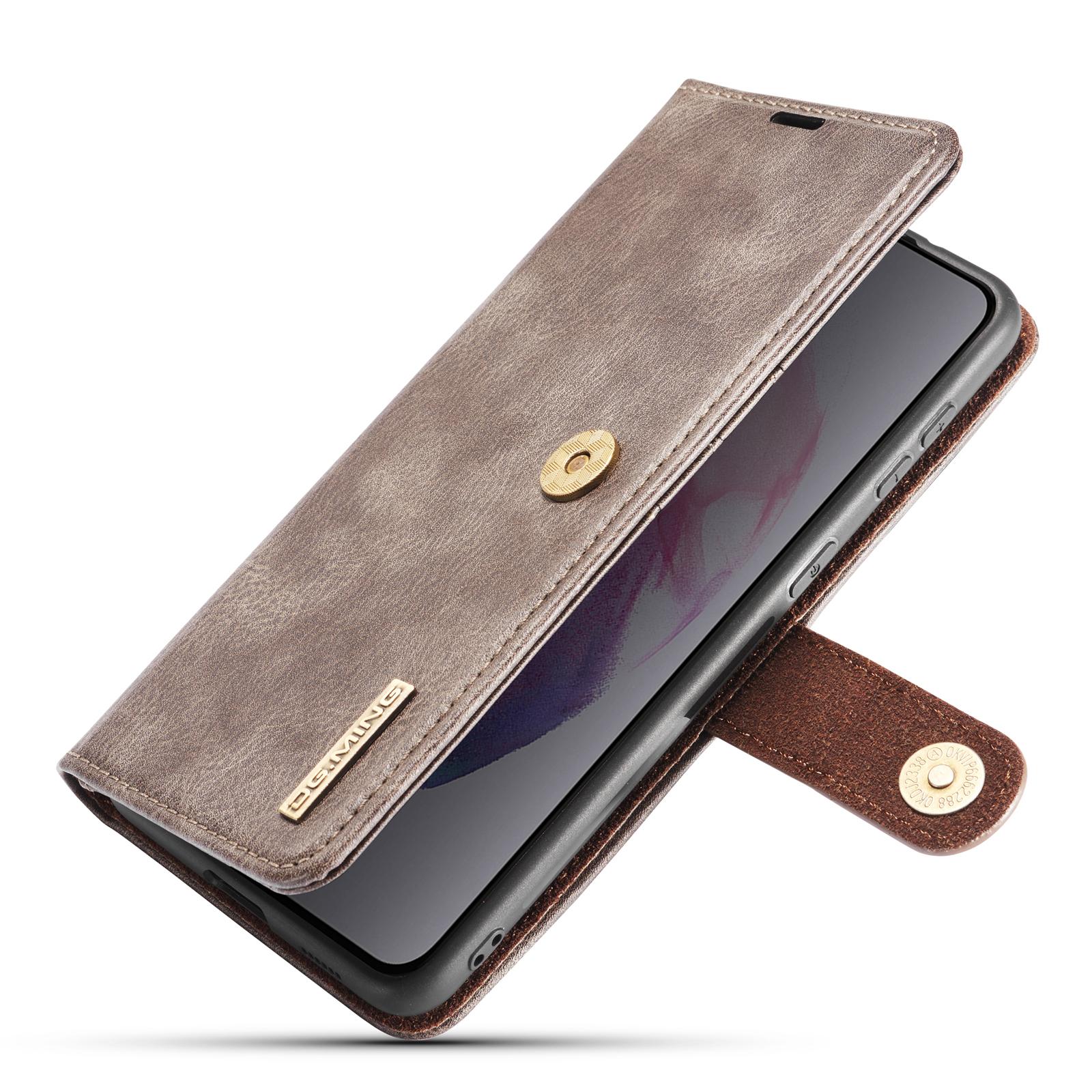 Samsung Galaxy S21 Plus Magnet Wallet Brown