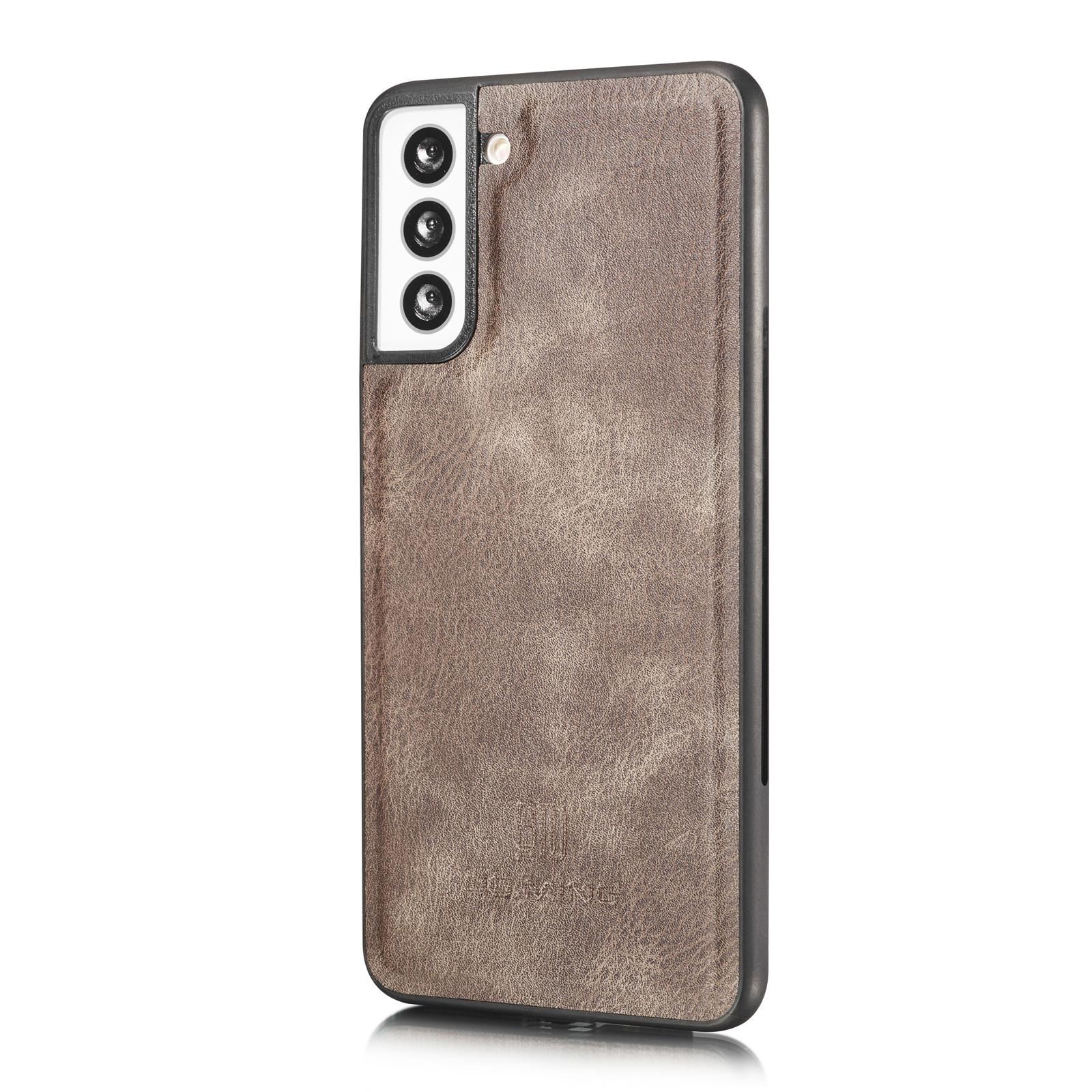 Samsung Galaxy S21 Plus Magnet Wallet Brown