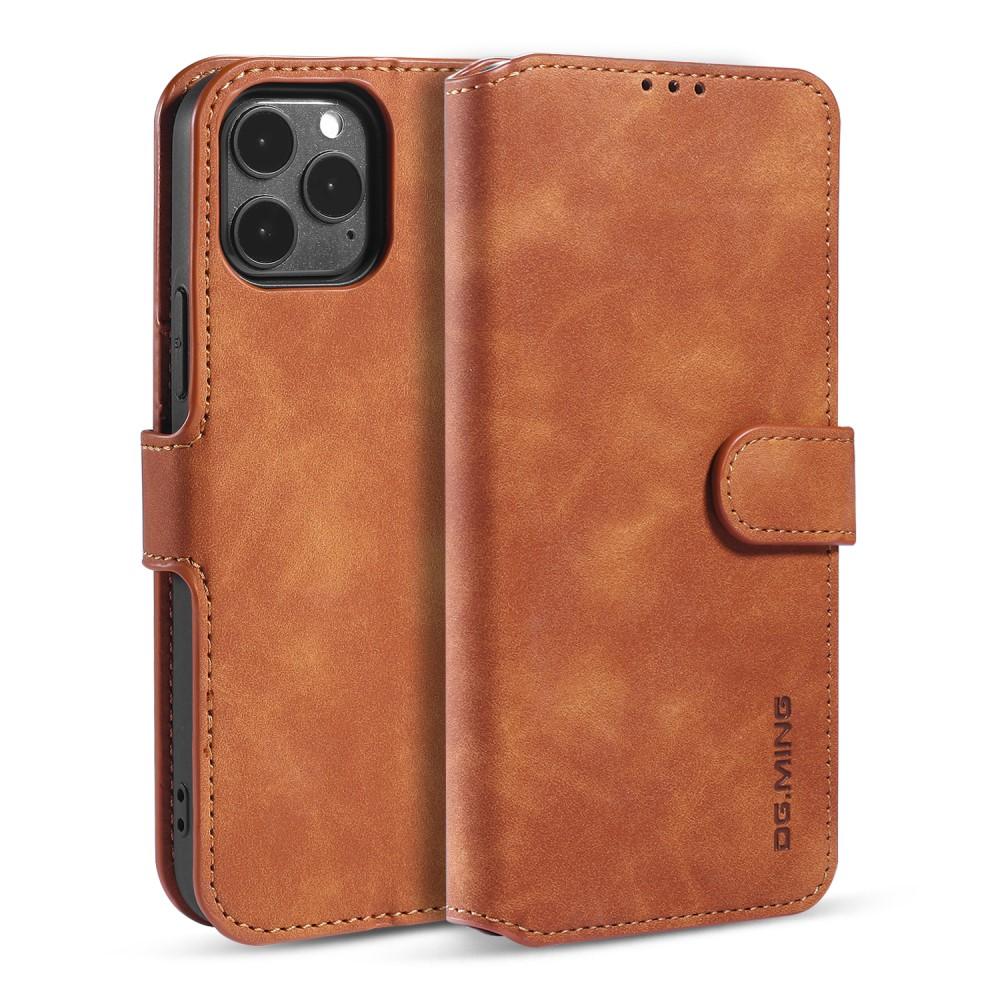 iPhone 12/12 Pro Wallet Case Cognac