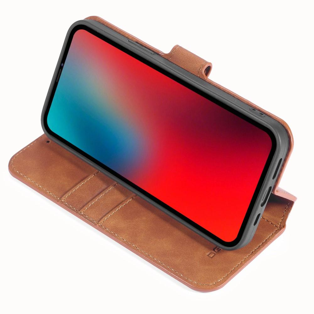 iPhone 12/12 Pro Wallet Case Cognac