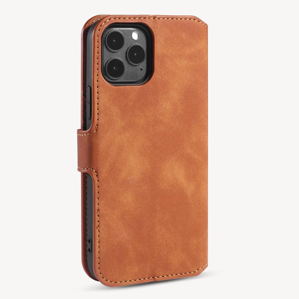 iPhone 12/12 Pro Wallet Case Cognac