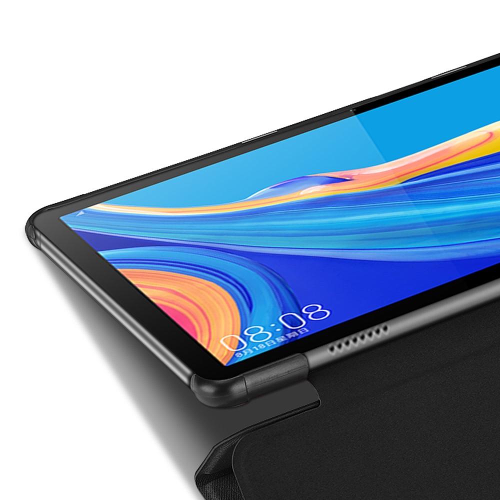 Huawei Mediapad M6 10 Domo Tri-Fold Case Black