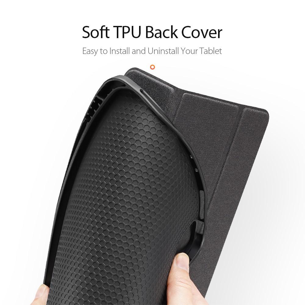 iPad Pro 12.9 6th Gen (2022) Domo Tri-Fold Case Black