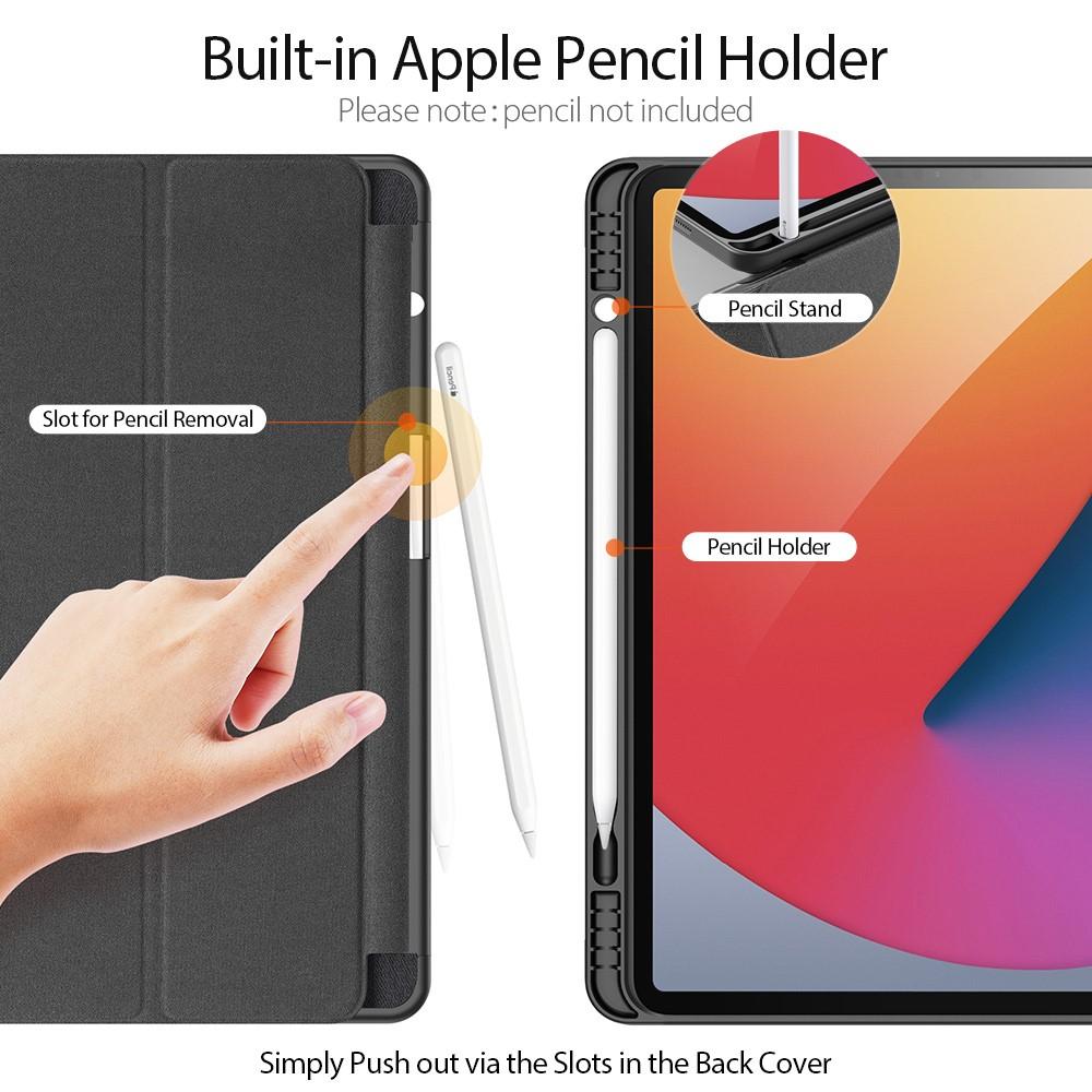 iPad Pro 12.9 6th Gen (2022) Domo Tri-Fold Case Black