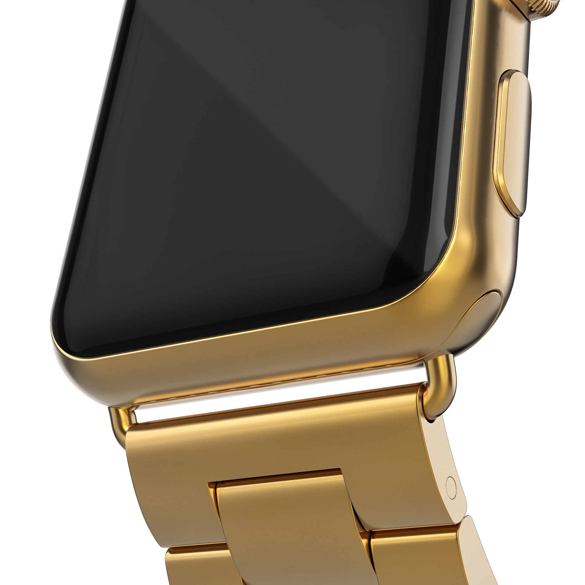 Apple Watch 45mm Series 9 Metal Band Gold