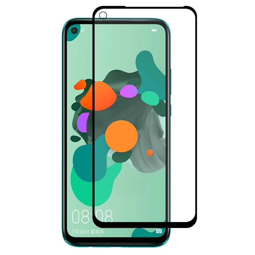 Huawei Mate 30 Lite Full Glue Tempered Glass Black