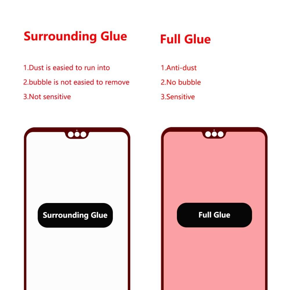 Huawei P20 Pro Full Glue Tempered Glass Black