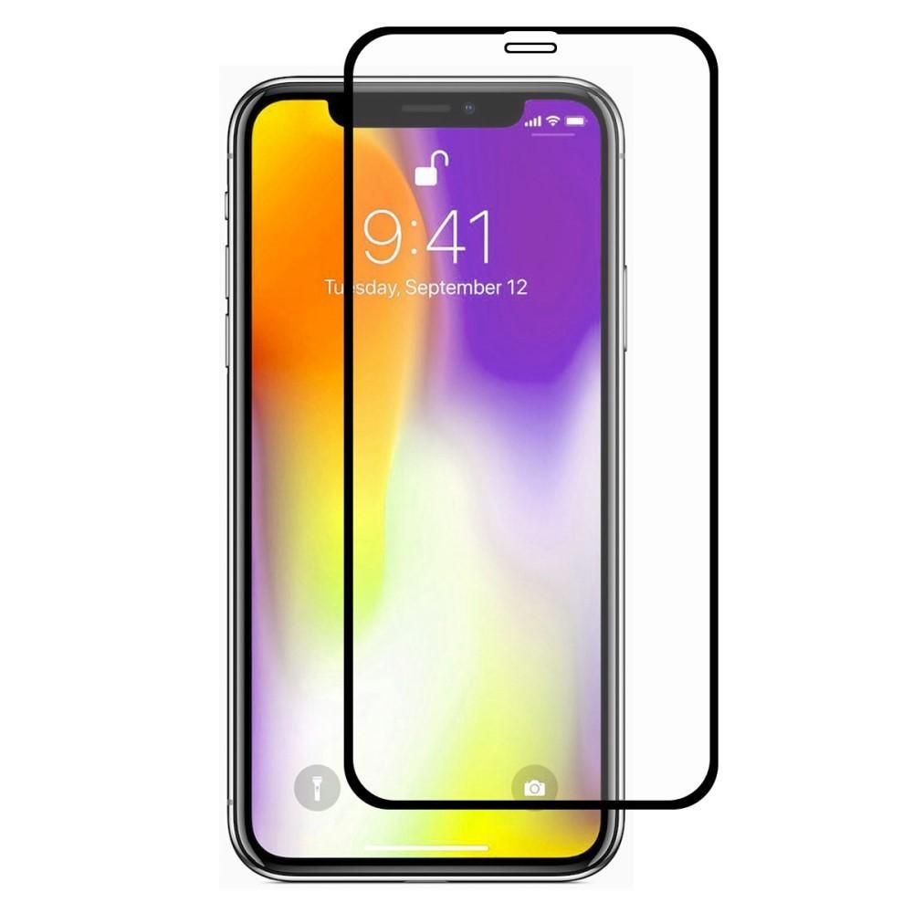 iPhone XS Max Full Glue Tempered Glass Black