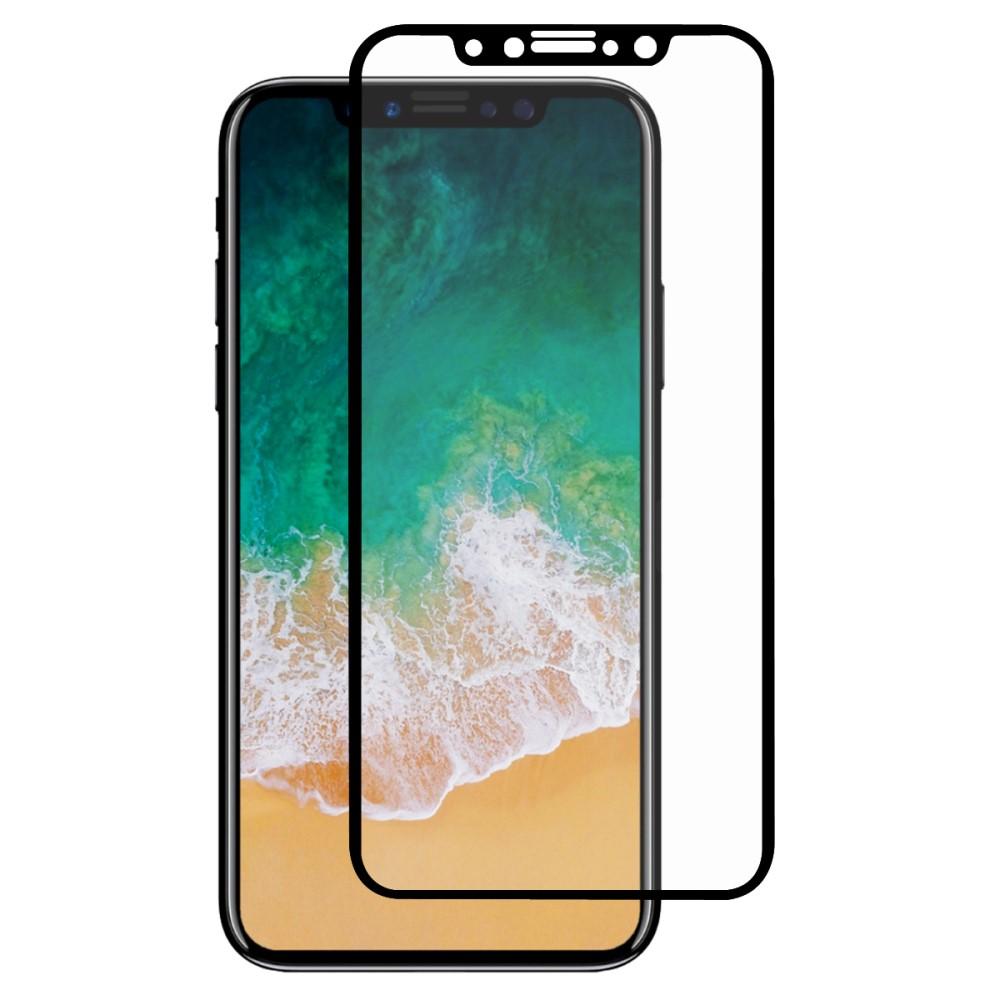 iPhone X/XS Full Glue Tempered Glass Black