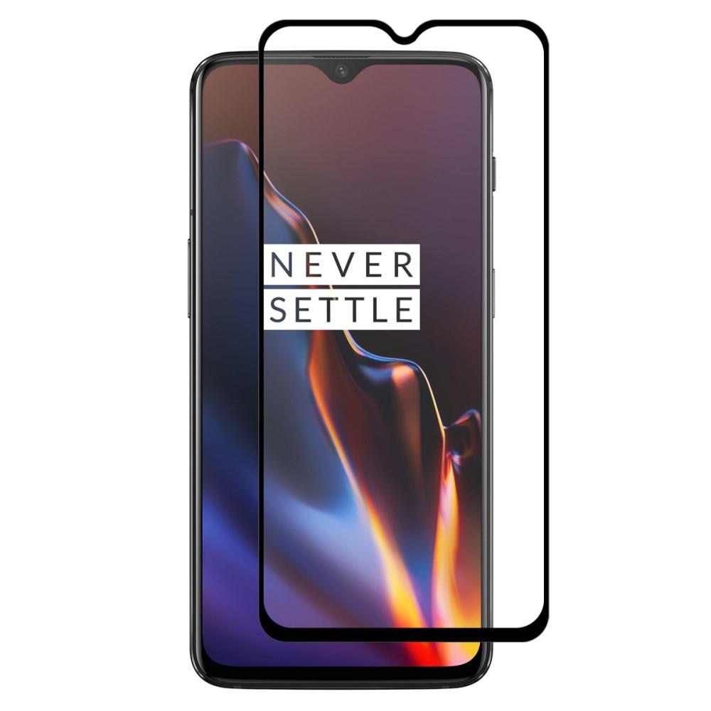 OnePlus 7/6T Full Glue Tempered Glass Black