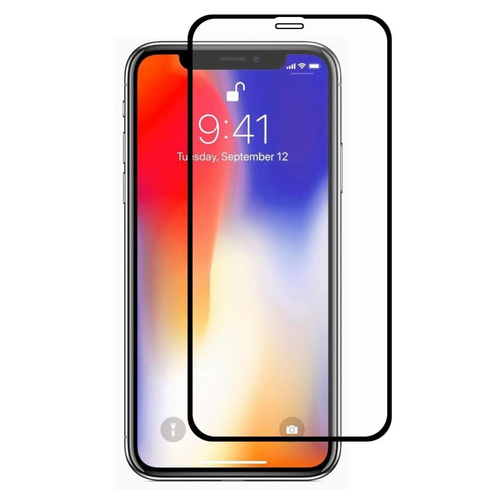 iPhone XR Full Glue Tempered Glass Black