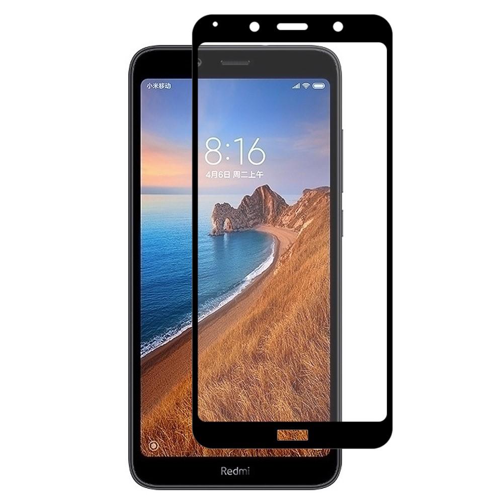 Xiaomi Redmi 7A Full Glue Tempered Glass Black