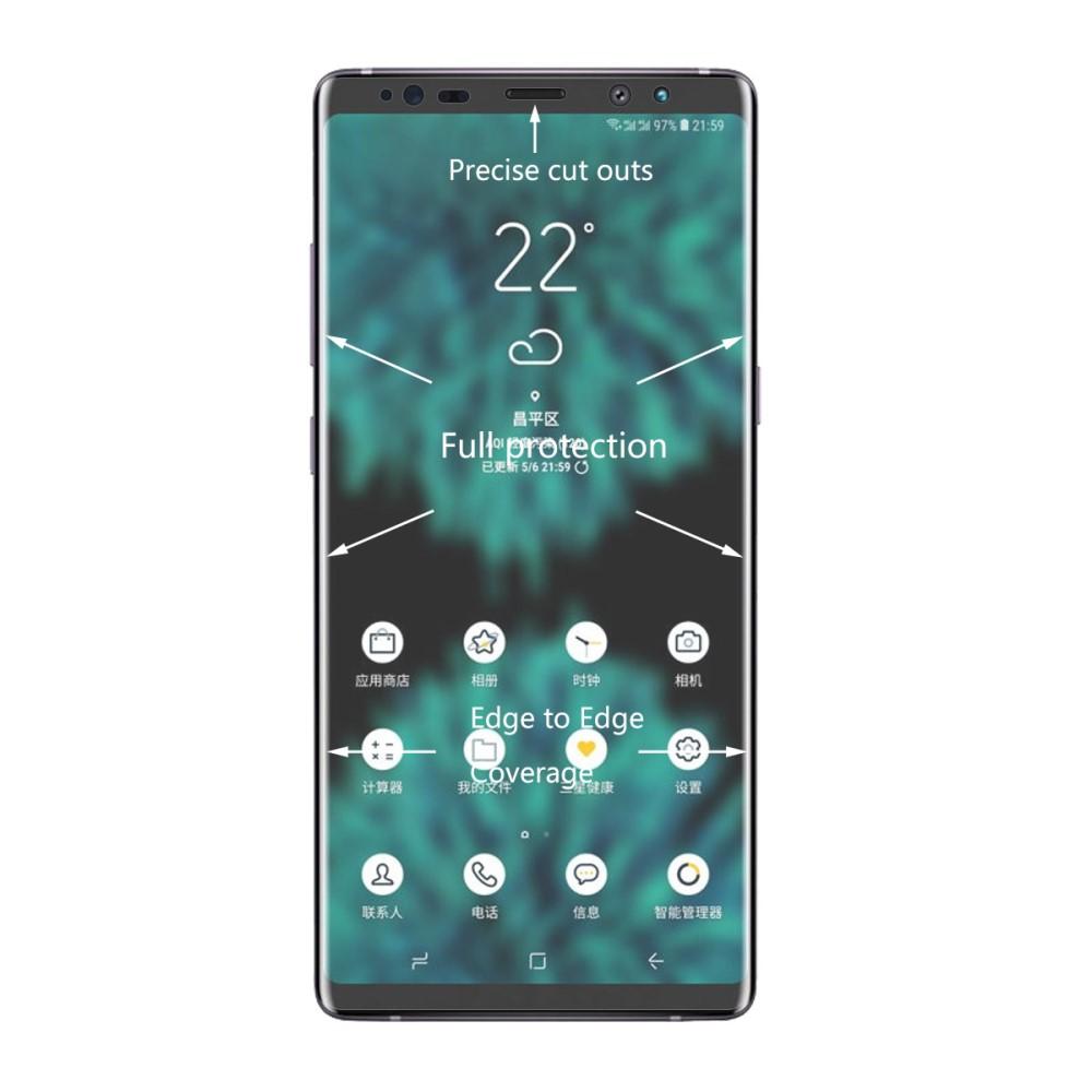 Samsung Galaxy Note 9 Full-Cover Curved Screen Protector