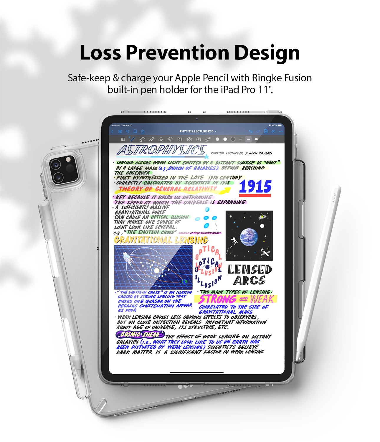 iPad Pro 11 4th Gen (2022) Fusion Case Clear