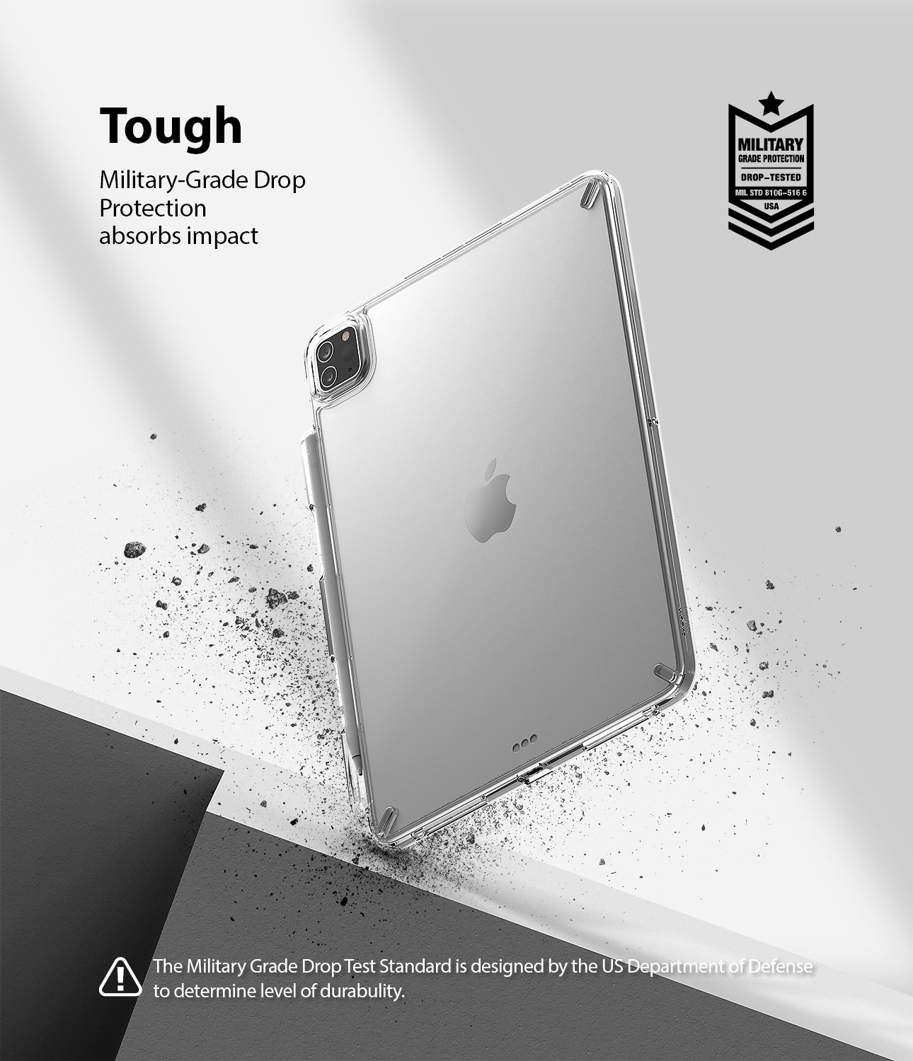 iPad Pro 11 1st Gen (2018) Fusion Case Clear