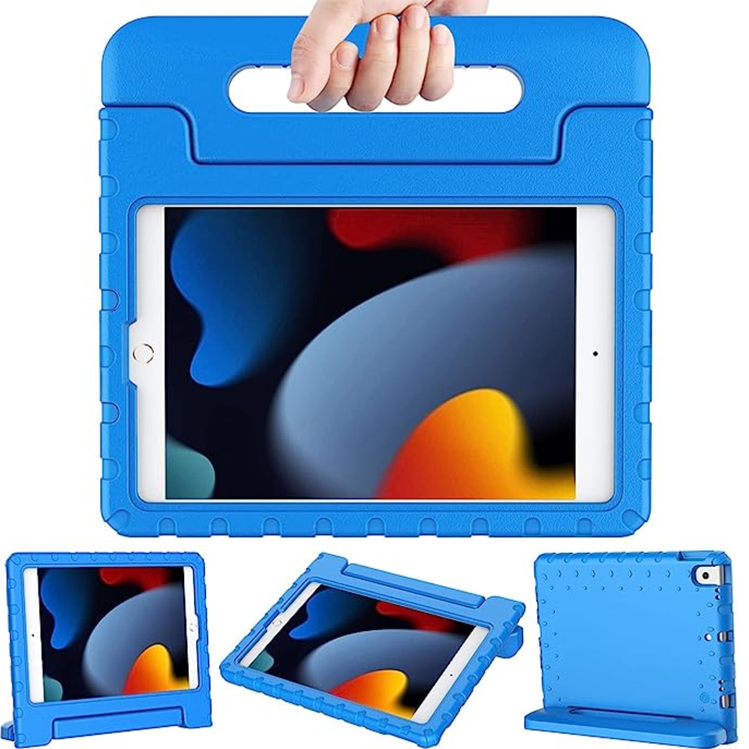 Shockproof Case Kids iPad 10.2 9th Gen (2021) Blue