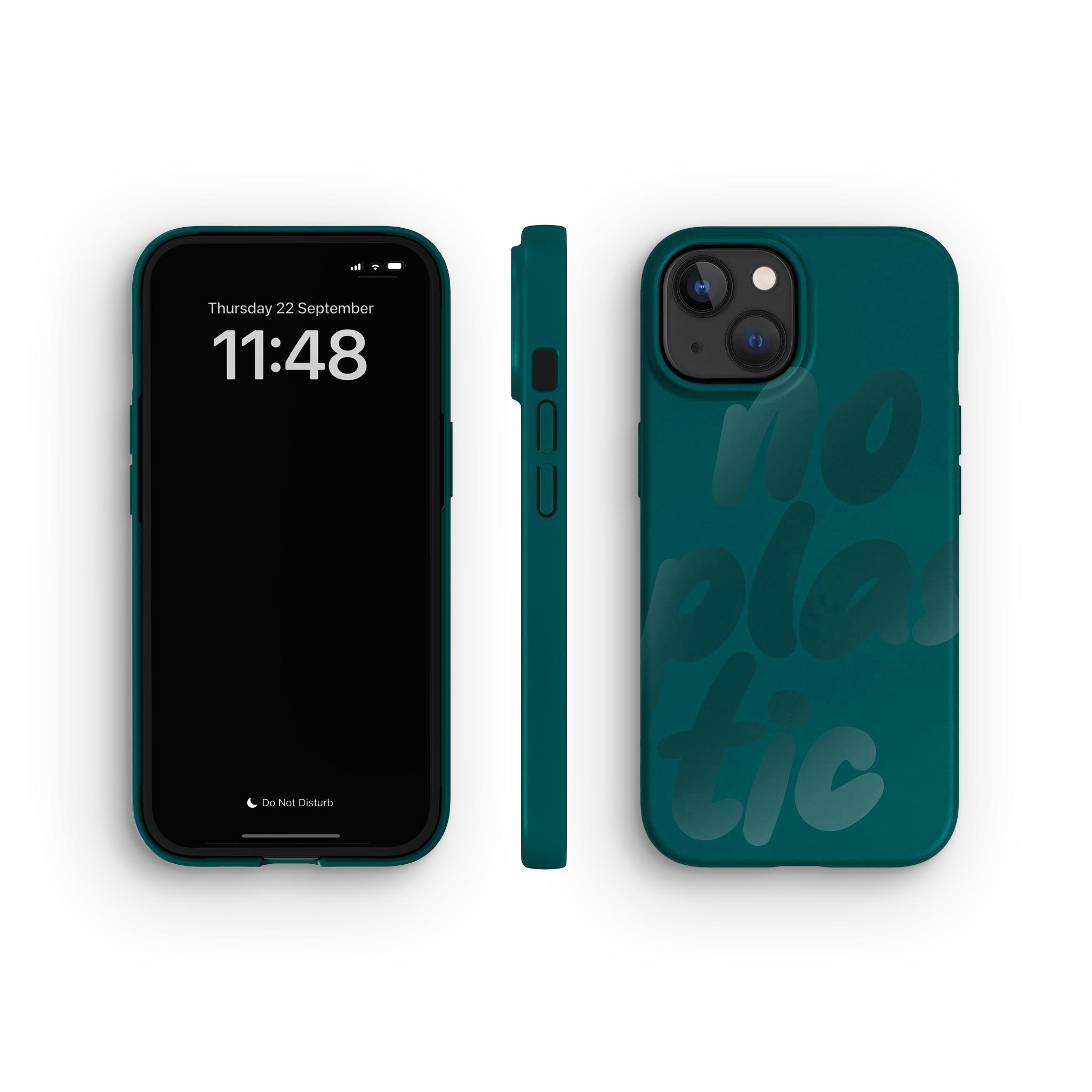 iPhone 15 Case, No Plastic Tropical Green