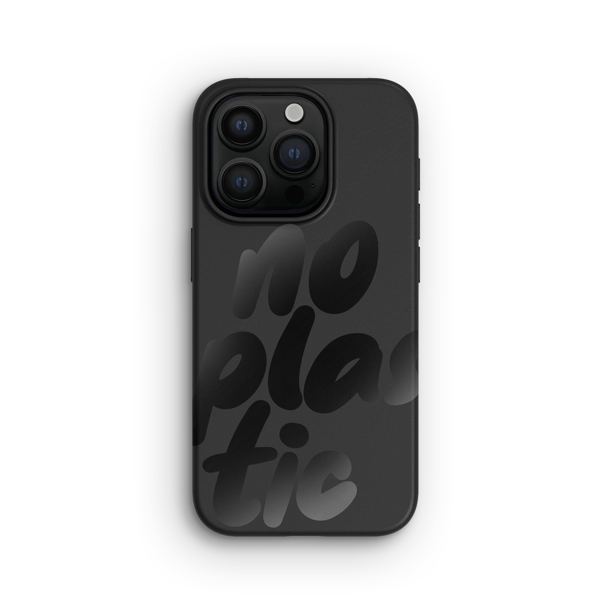 iPhone 15 Pro Case, No Plastic Black