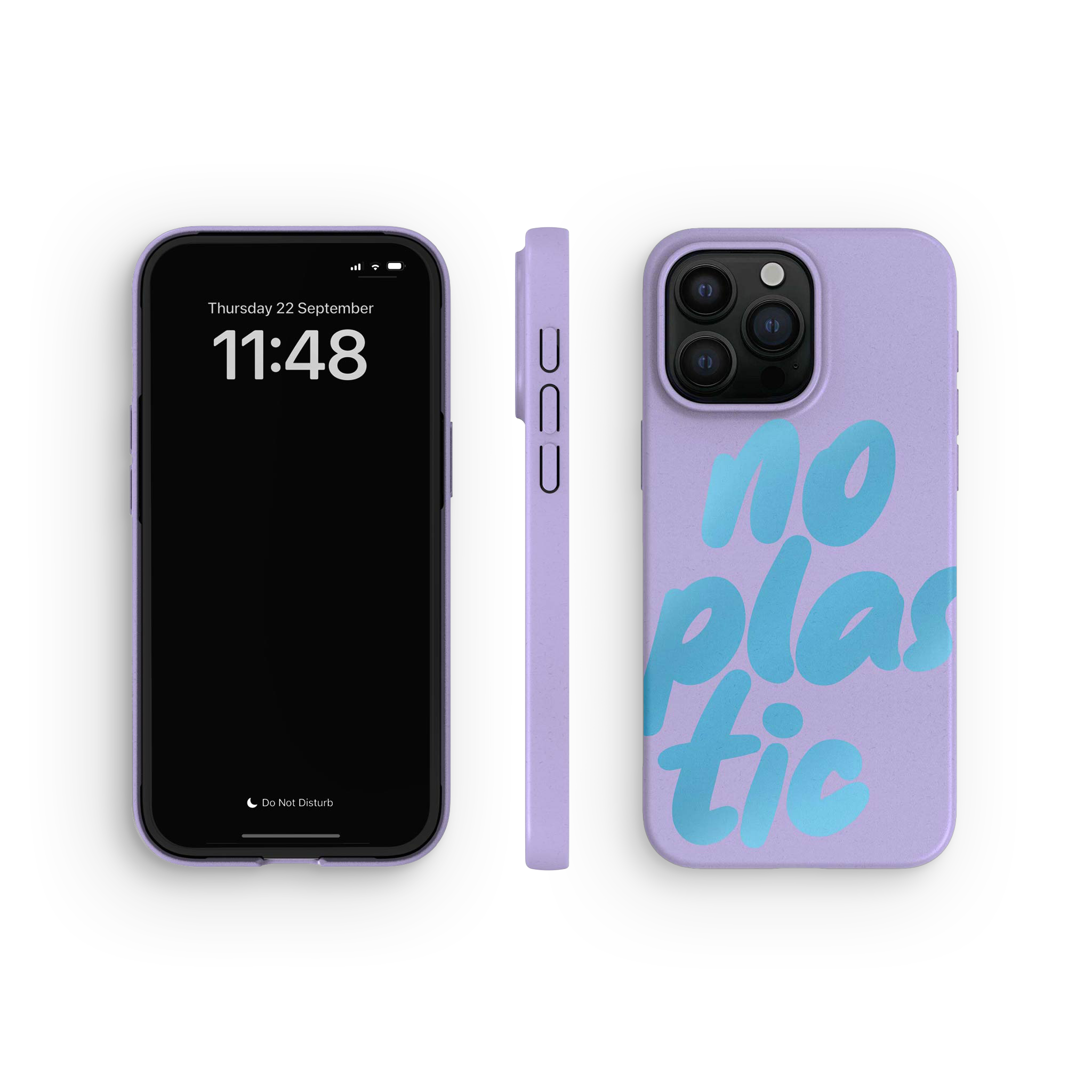 iPhone 15 Pro Max Case, No Plastic Lilac