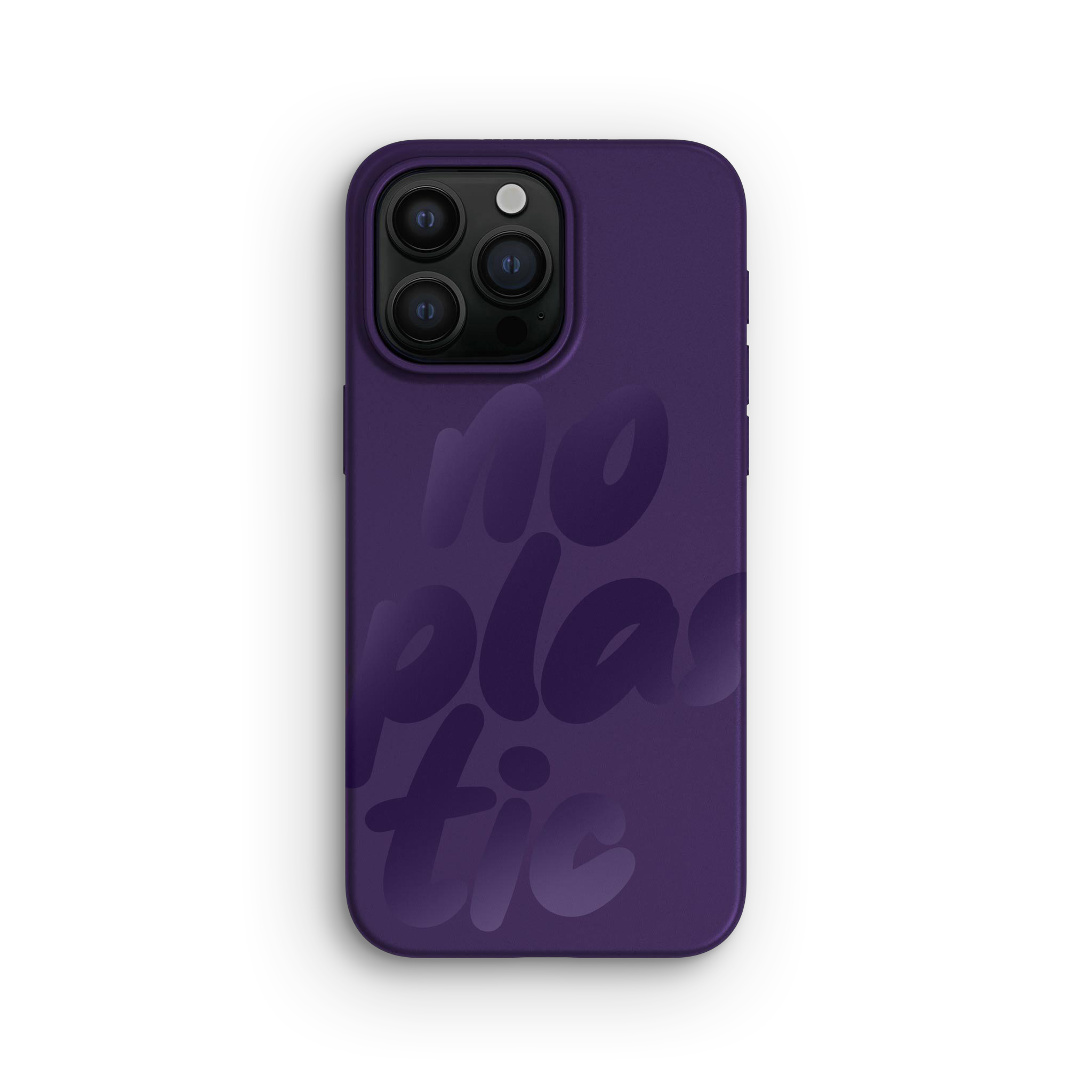 iPhone 15 Pro Max Case, No Plastic Blackberry Purple