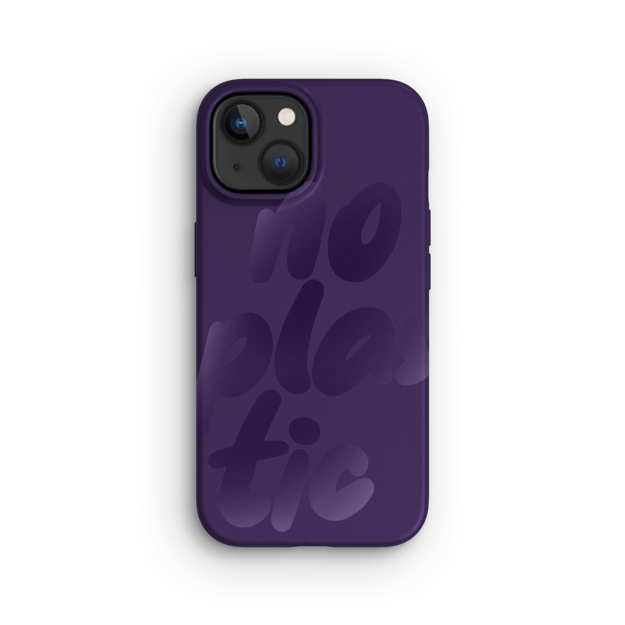 iPhone 15 Case, No Plastic Blackberry Purple