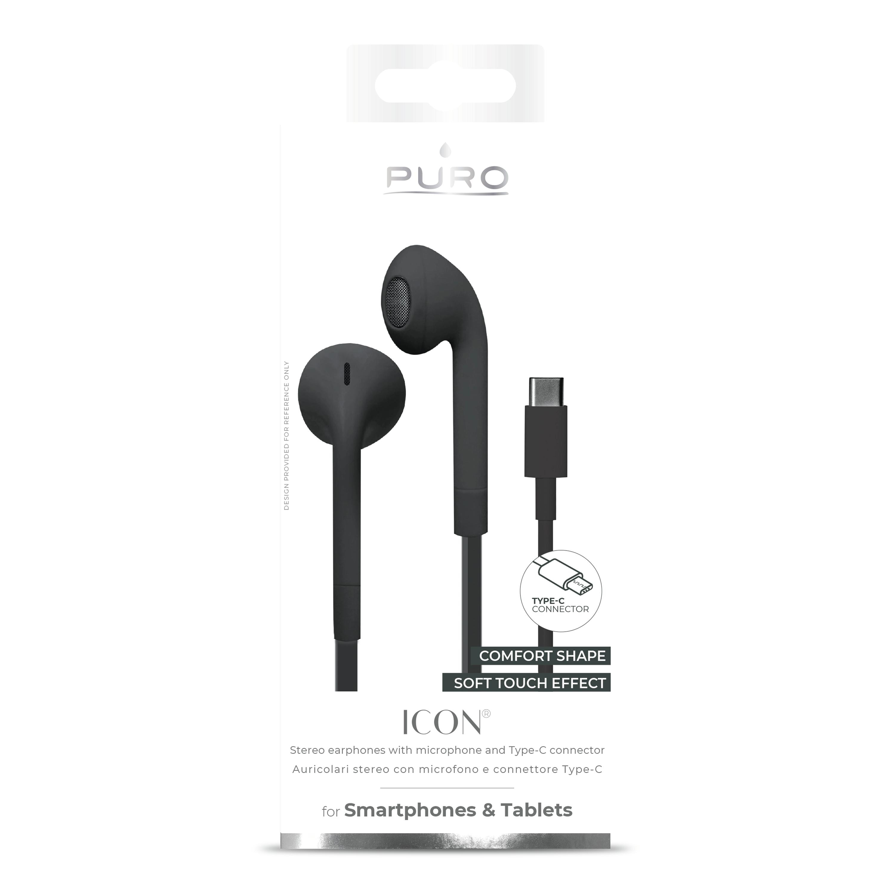 ICON USB-C Headphones Black