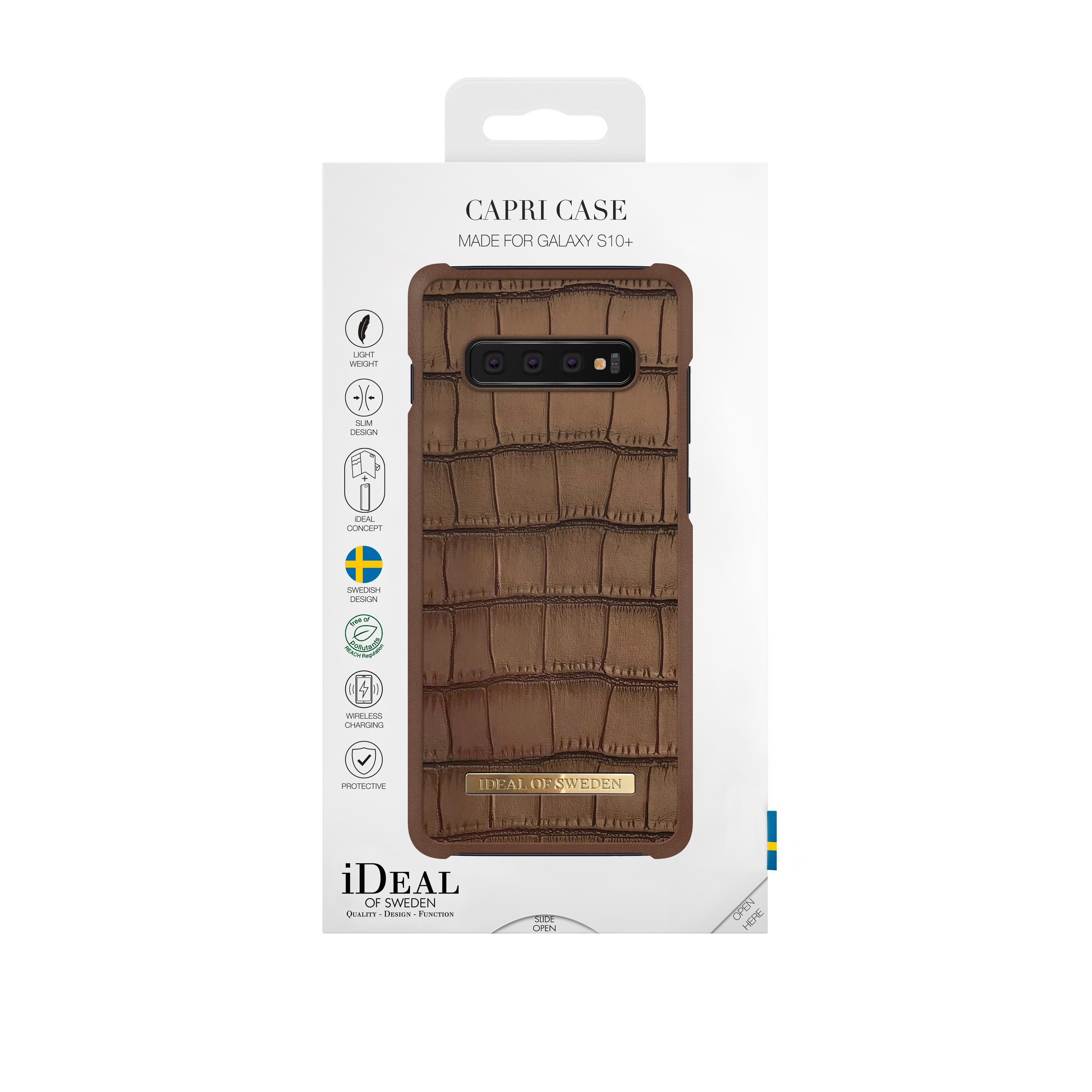 Samsung Galaxy S10 Plus Capri Case Brown