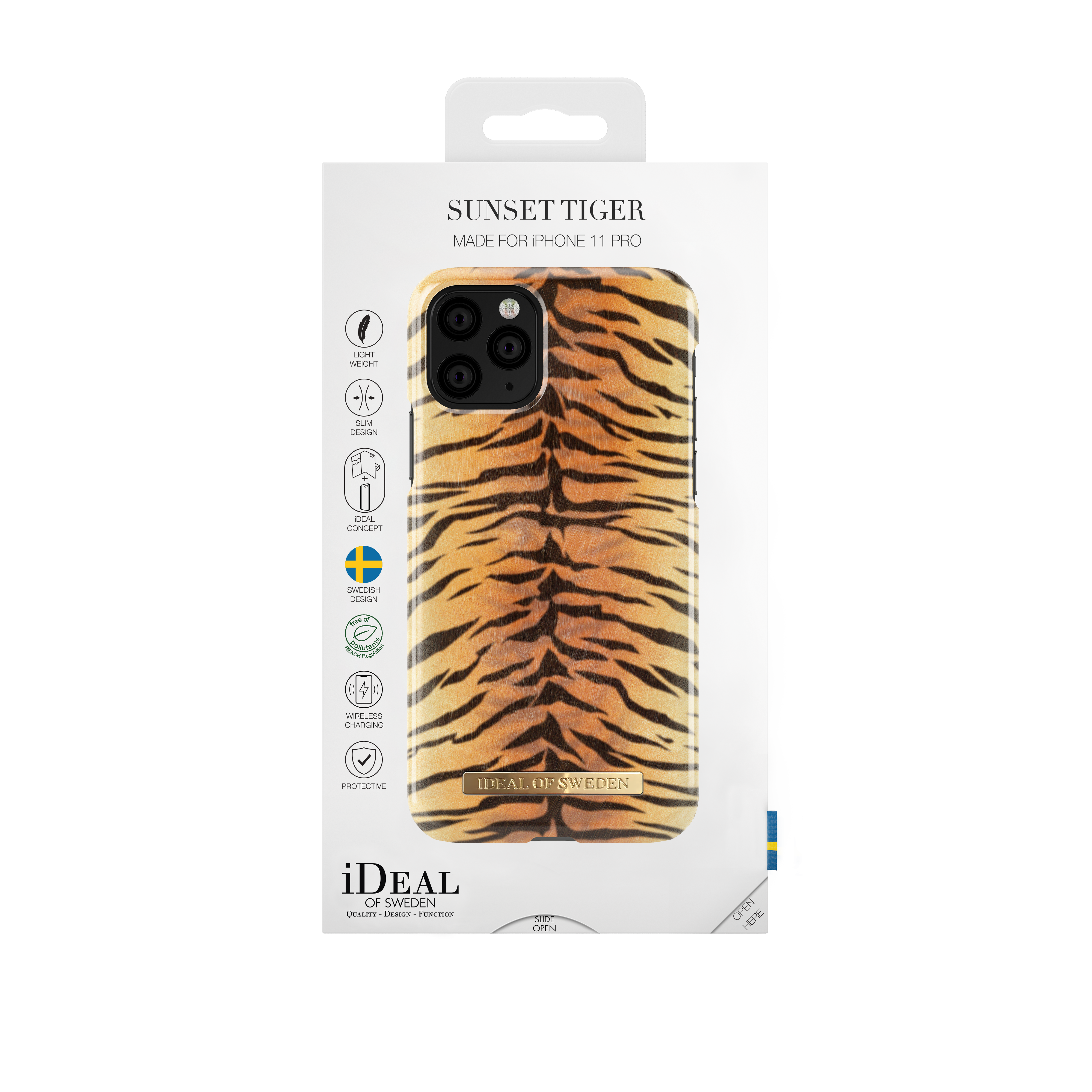 iPhone 11 Pro Fashion Case Sunset Tiger
