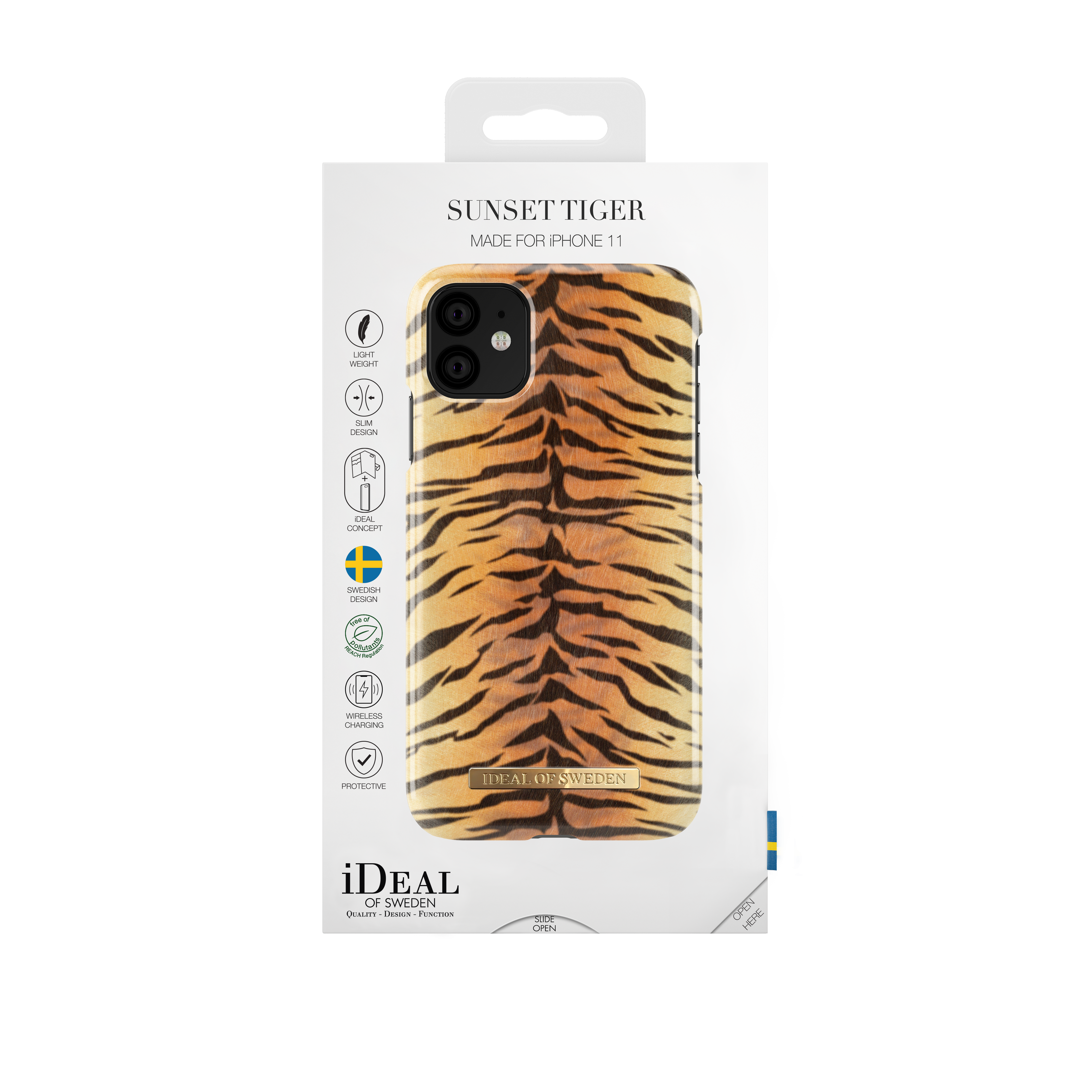 iPhone 11 Fashion Case Sunset Tiger