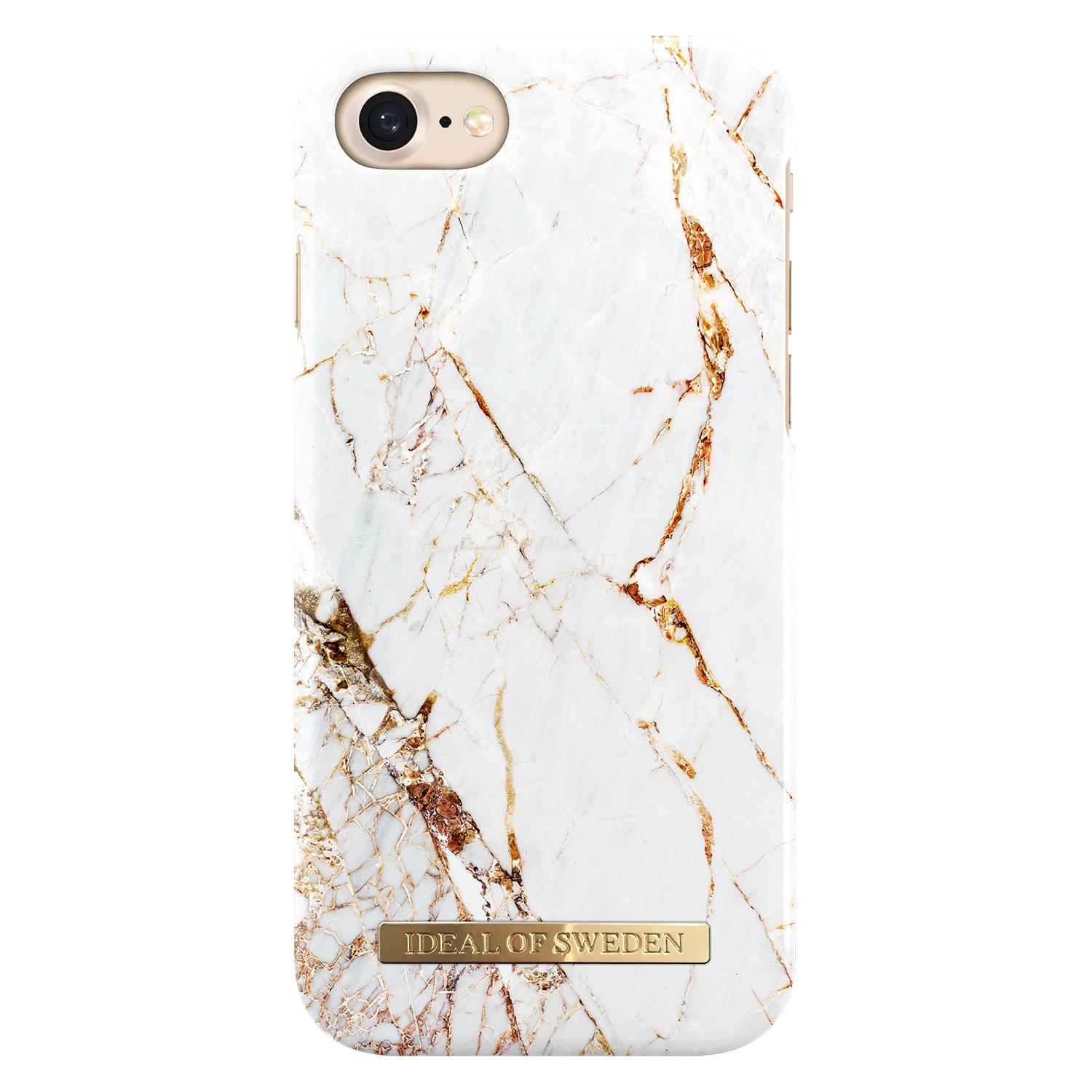iPhone 6/6S/7/8/SE Fashion Case Carrara Gold Marble