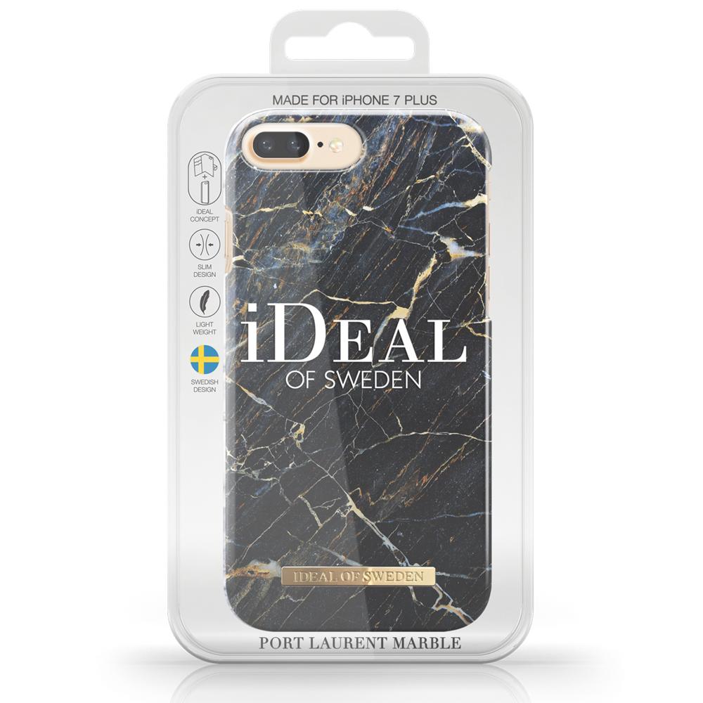 iPhone 7 Plus/8 Plus Fashion Case Black Marble