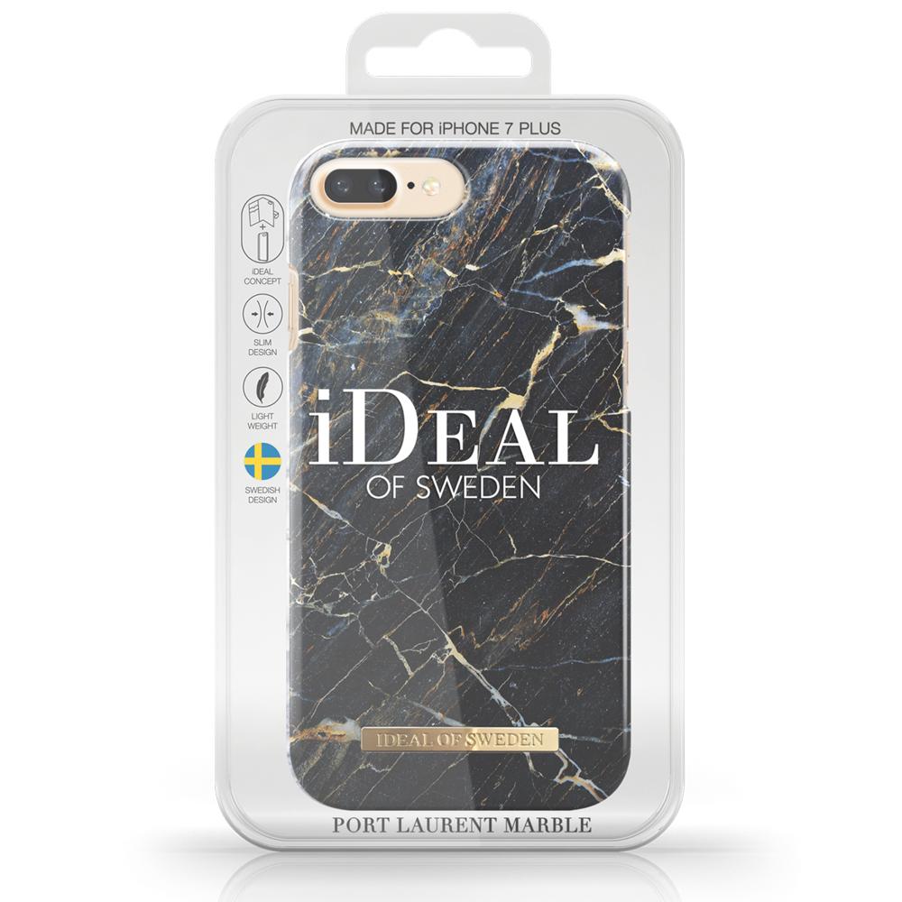 iPhone 7 Plus/8 Plus Fashion Case Black Marble