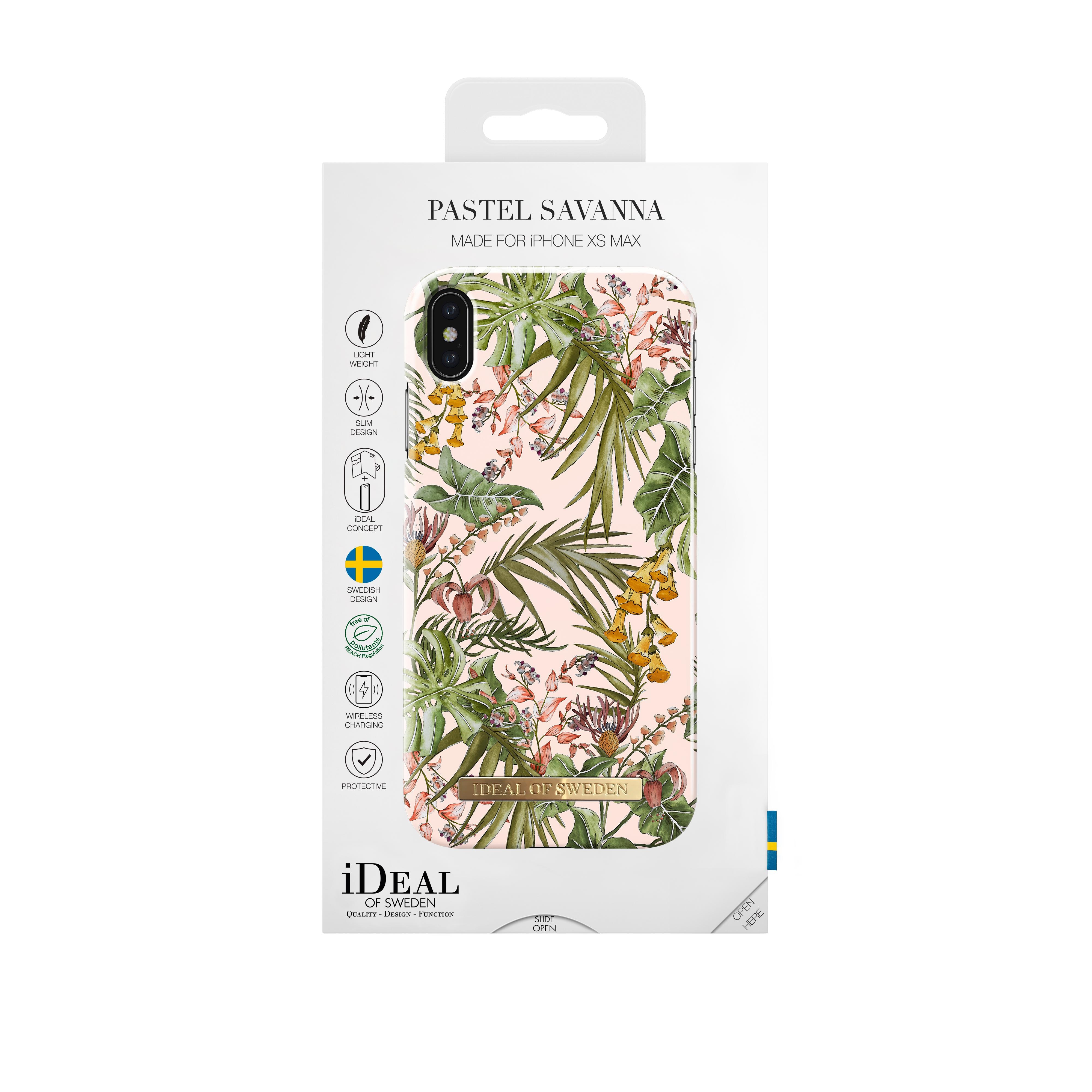 iPhone Xs Max Fashion Case Pastel Savanna