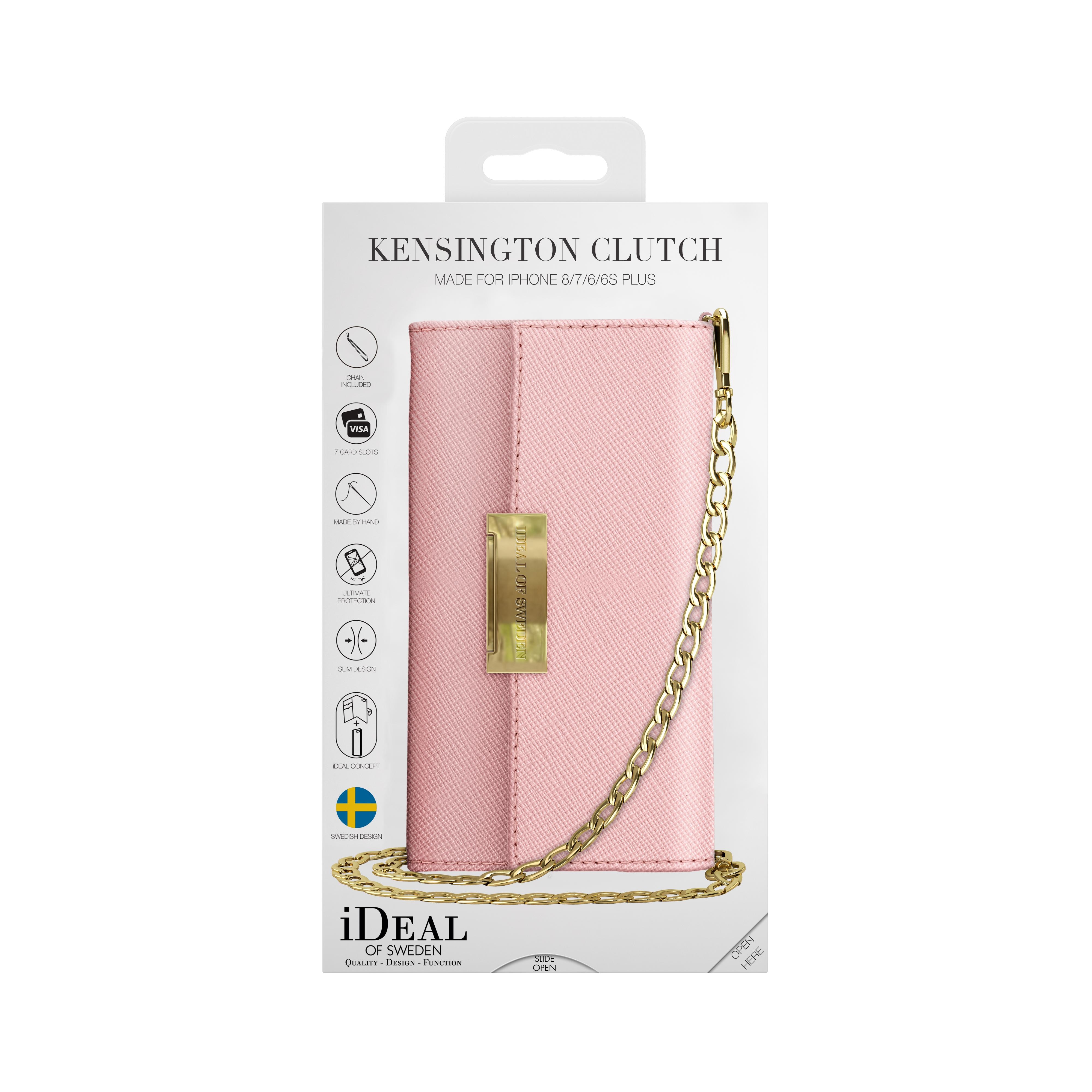 iPhone 7 Plus/8 Plus Kensington Clutch Pink