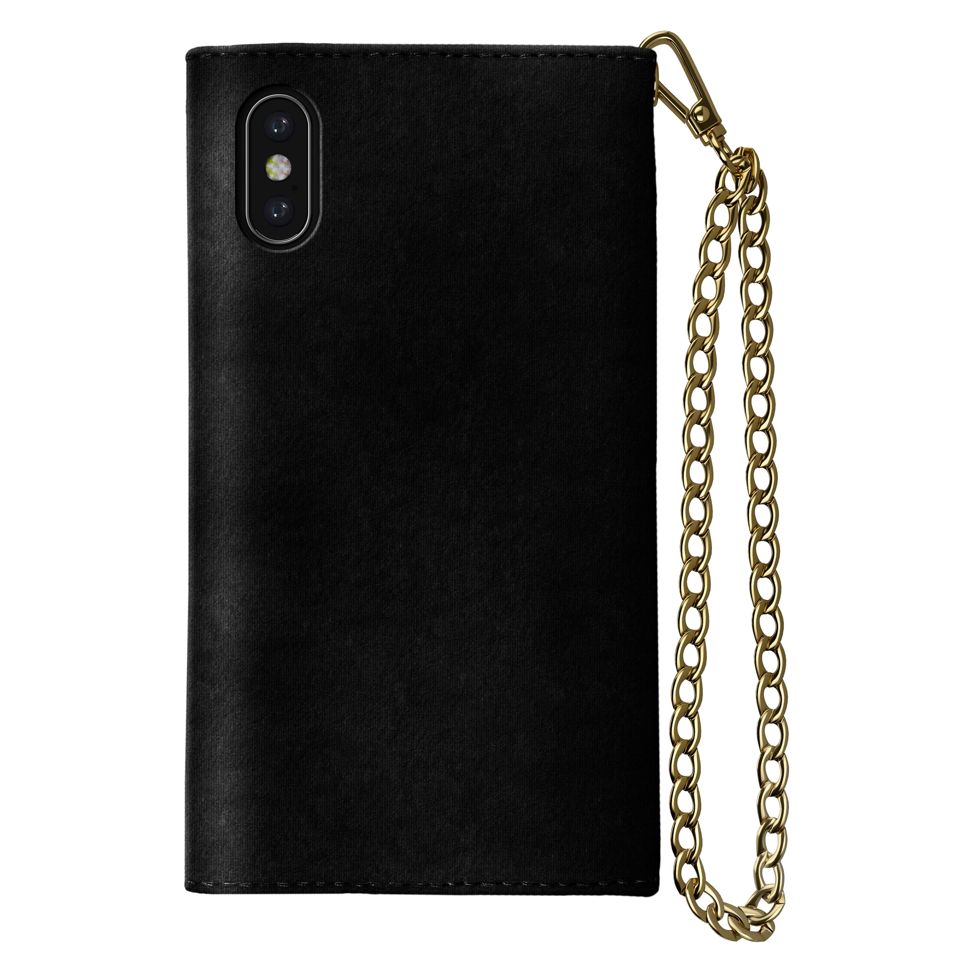 iPhone Xs Max Mayfair Clutch Velvet Black