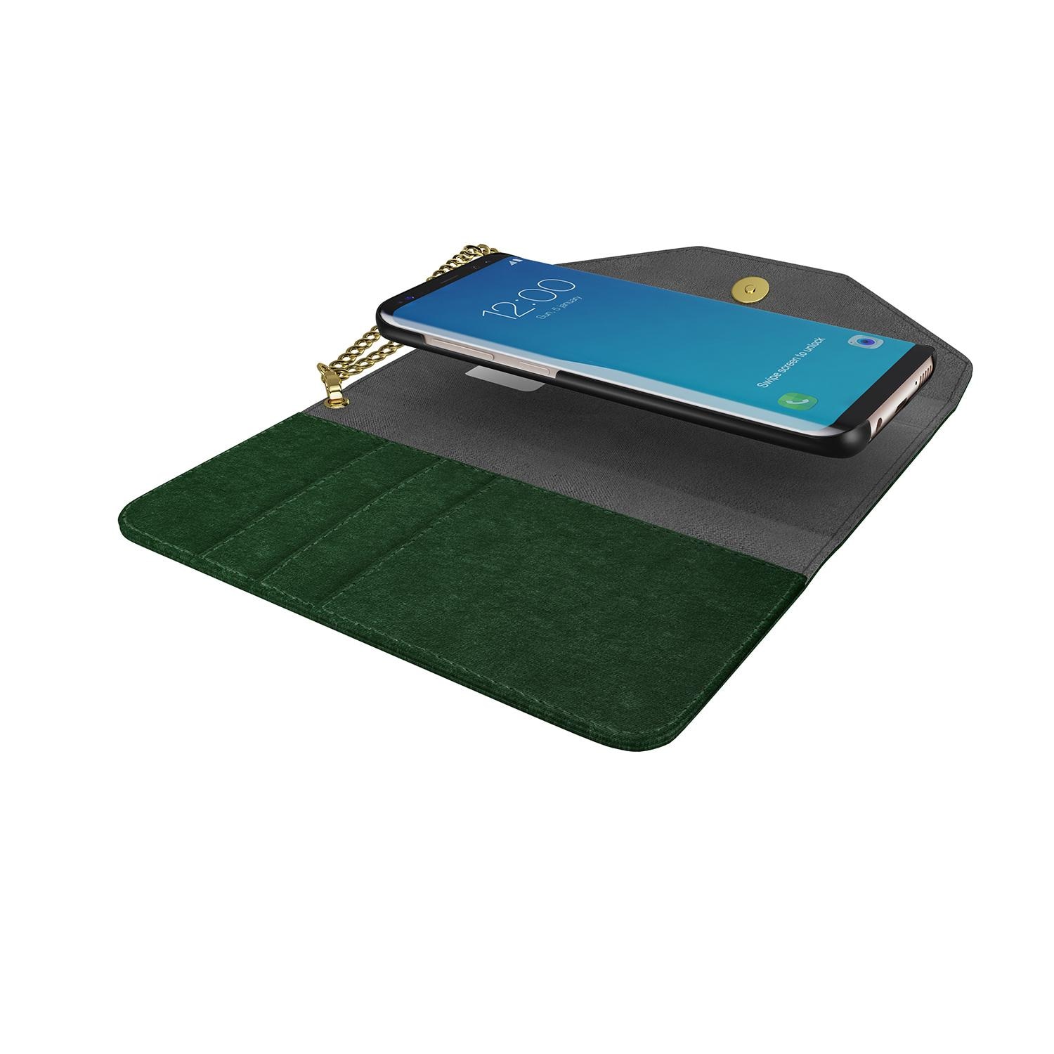Samsung Galaxy S9 Mayfair Clutch Velvet Green