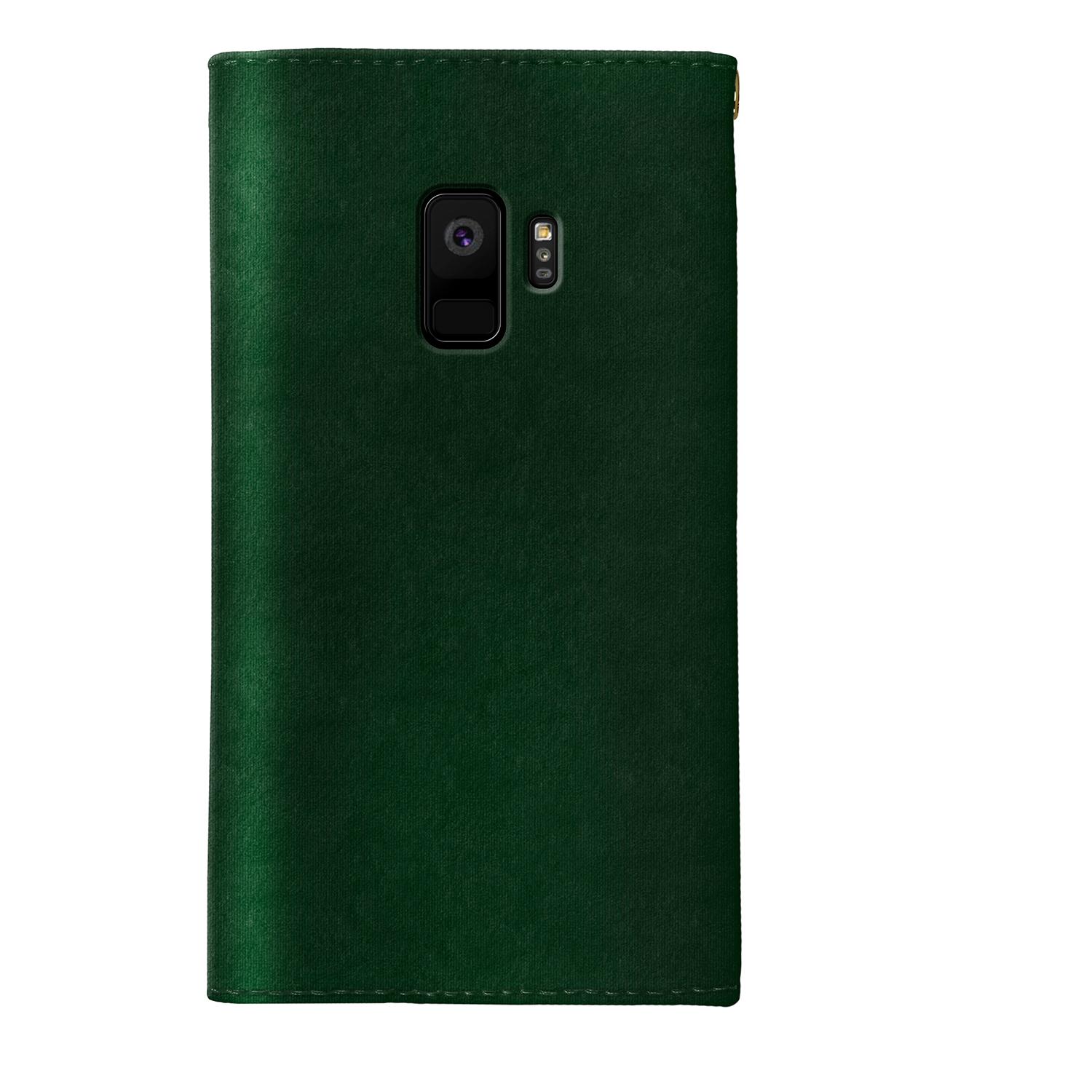 Samsung Galaxy S9 Mayfair Clutch Velvet Green