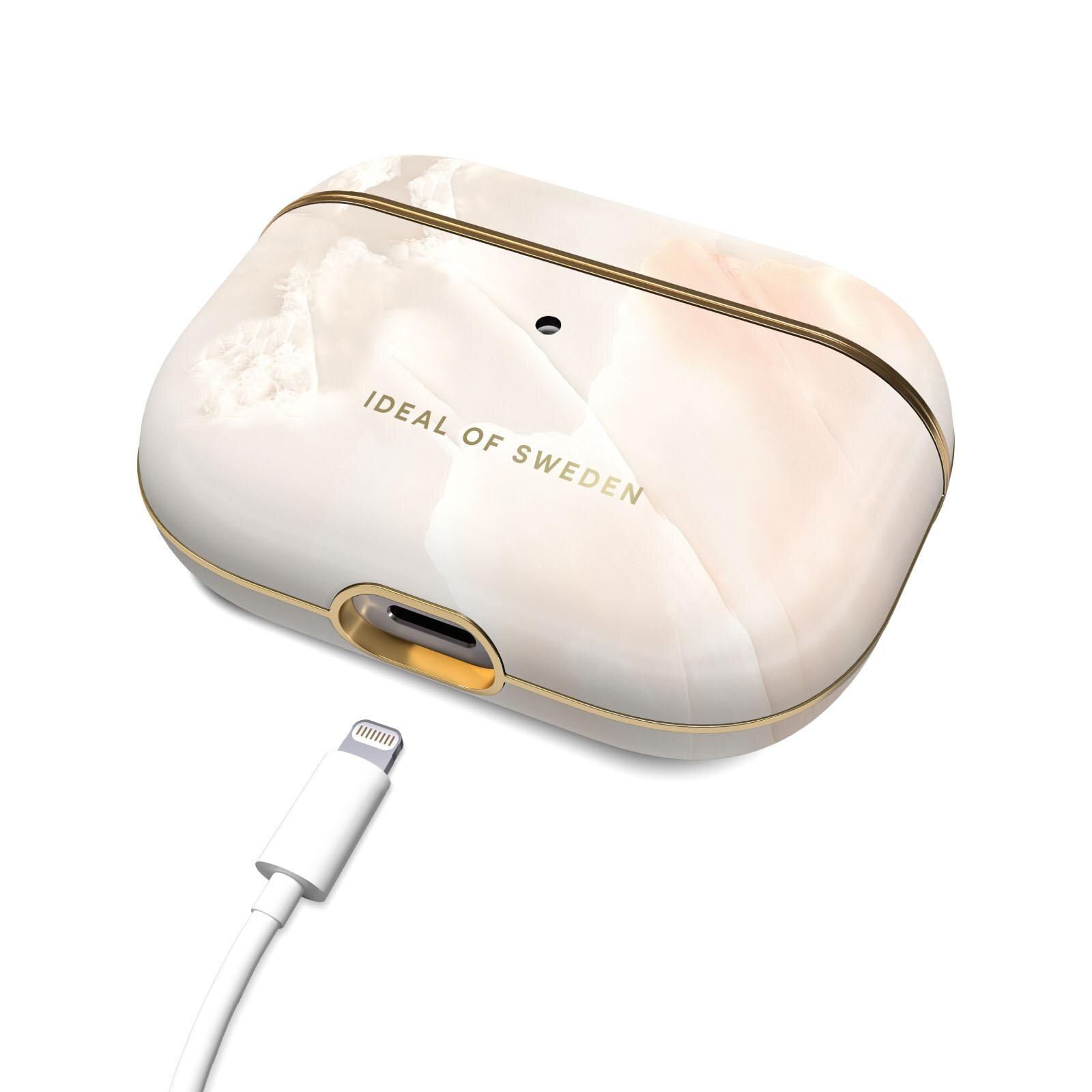 AirPods Pro Fashion Case Rose Pearl Marble